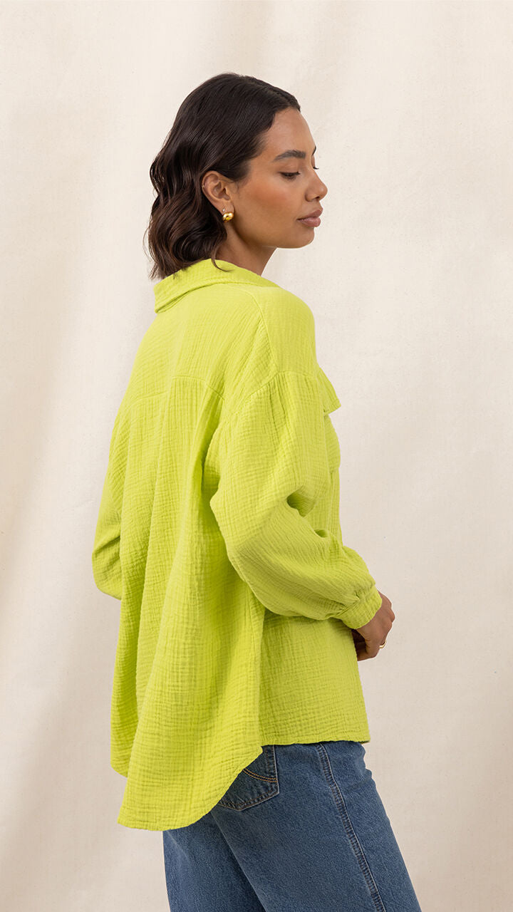 Antoneta Shirt - Lime