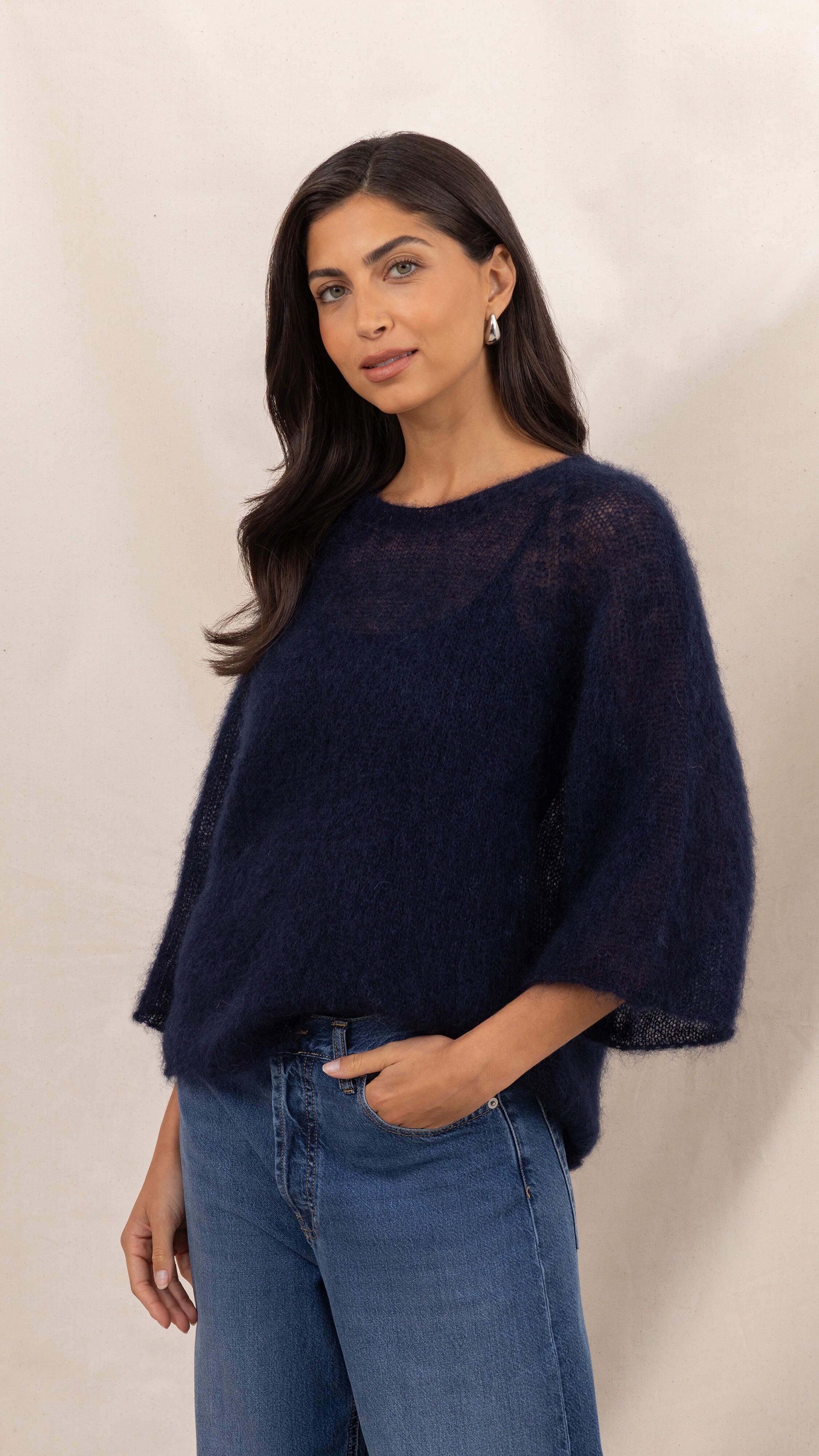 Hannah Sweater - Navy