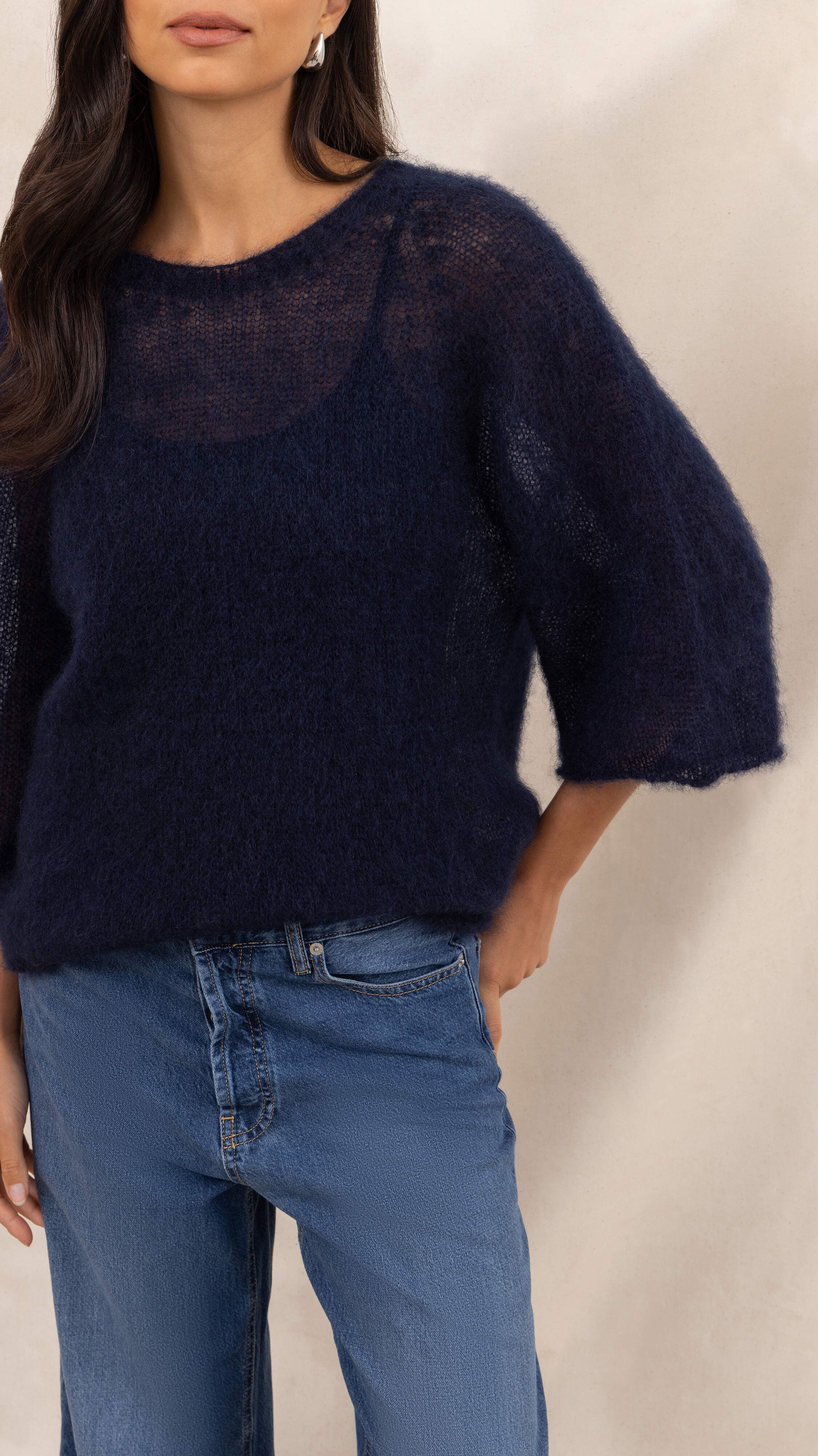 Hannah Sweater - Navy