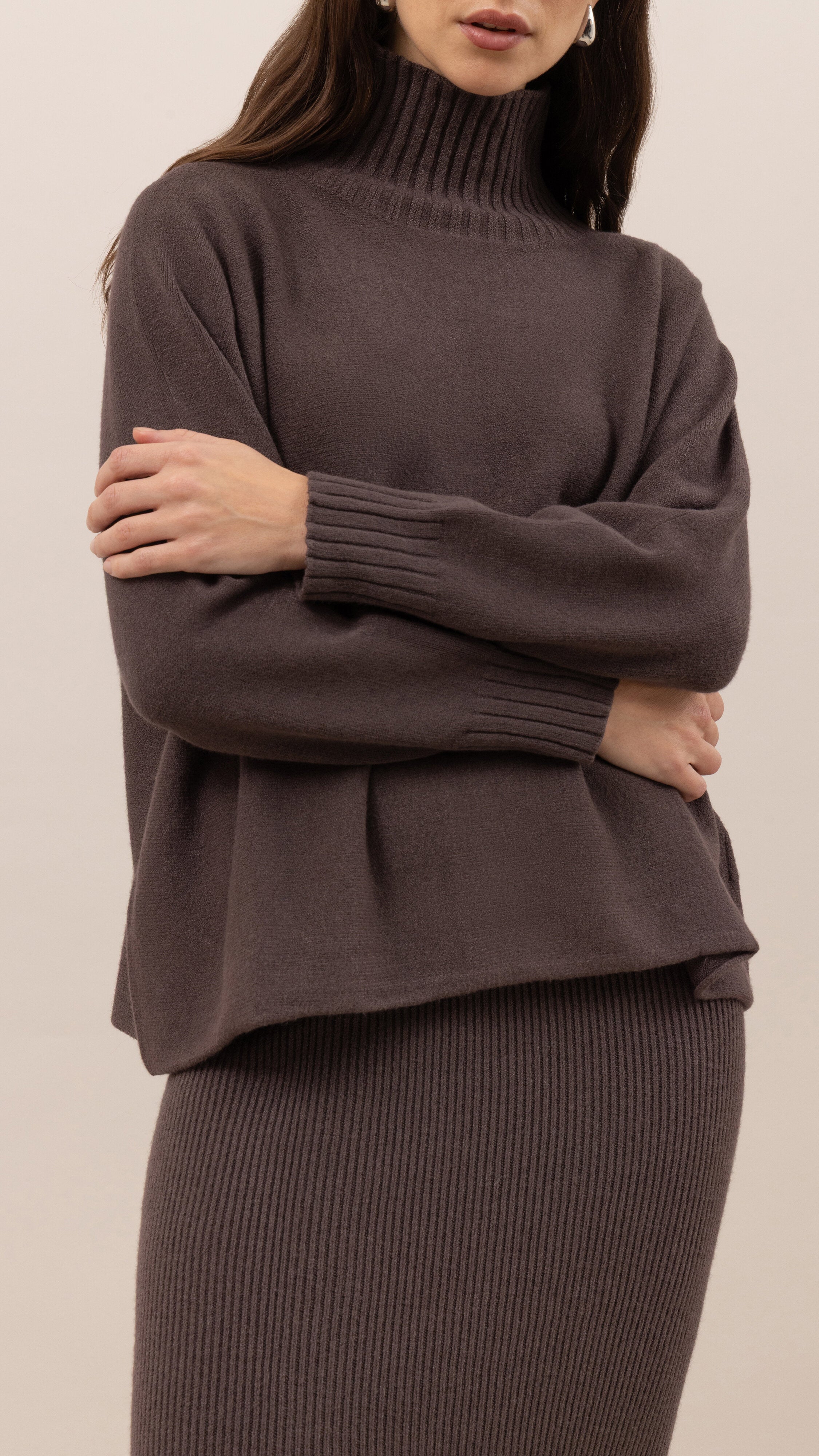 Adina Sweater - Espresso