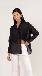 INES SHIRT - BLACK