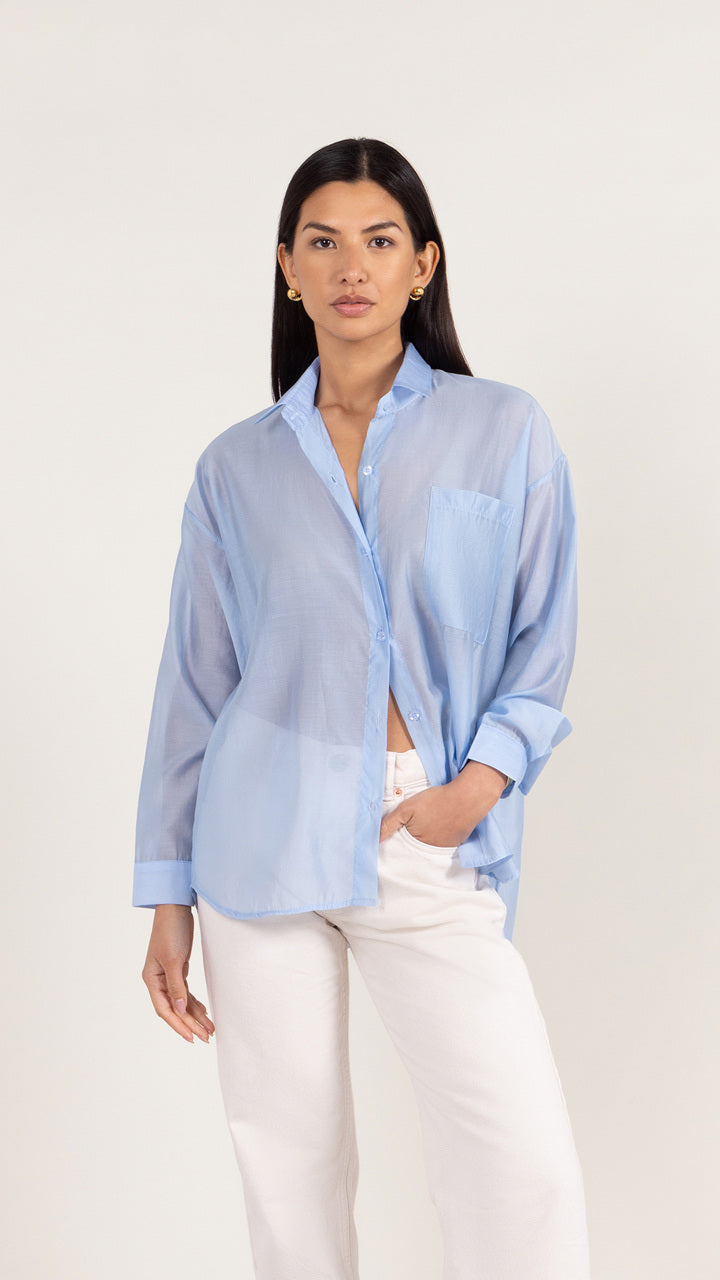 INES SHIRT - SKY