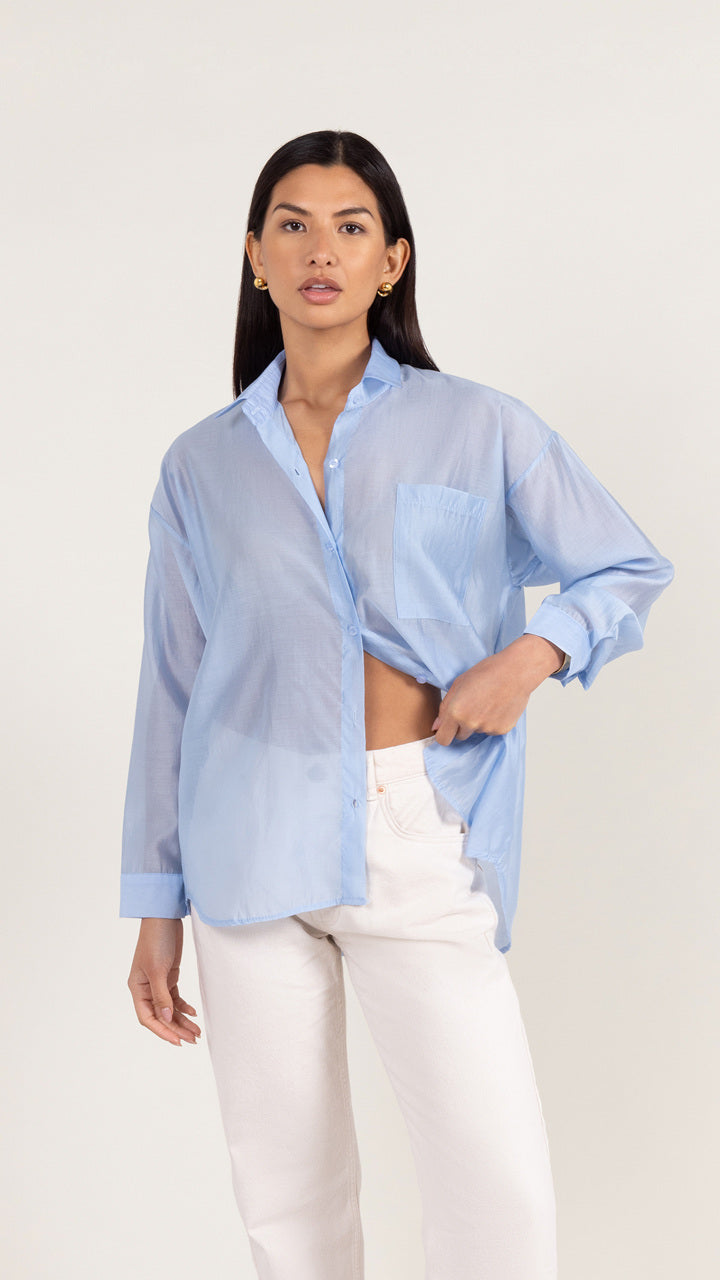 INES SHIRT - SKY