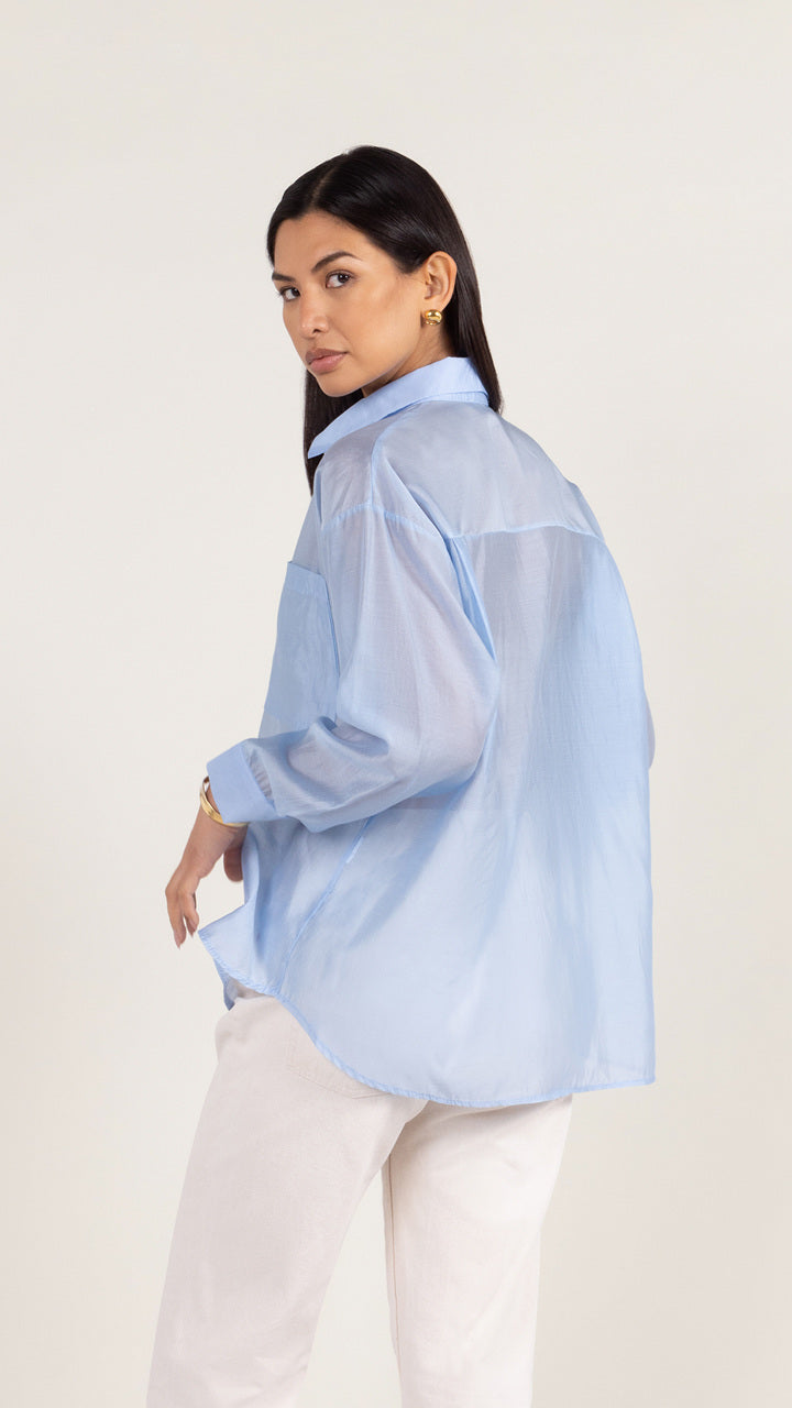 INES SHIRT - SKY
