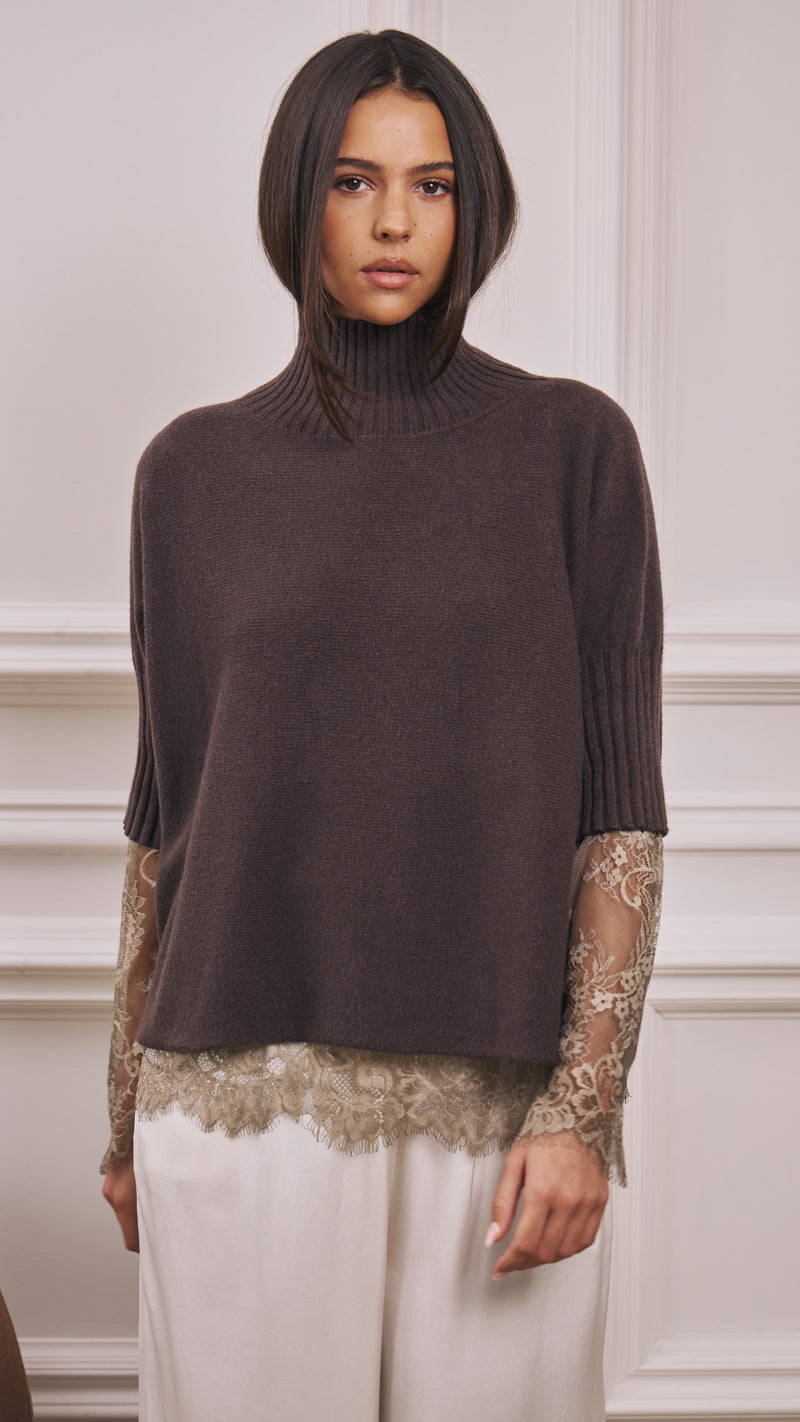 Emilie Sweater - Espresso