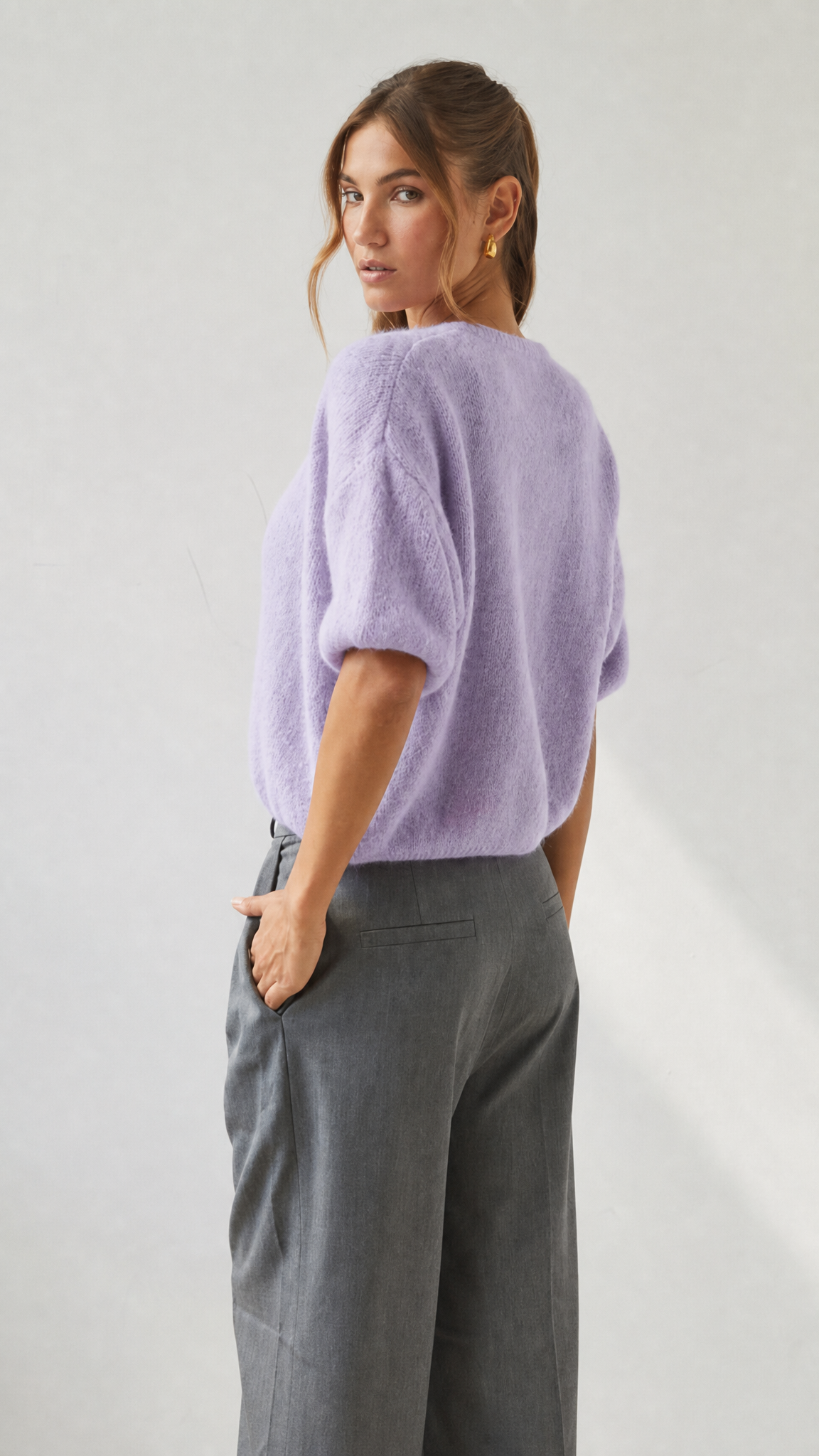 Emme Cardigan - Lilac