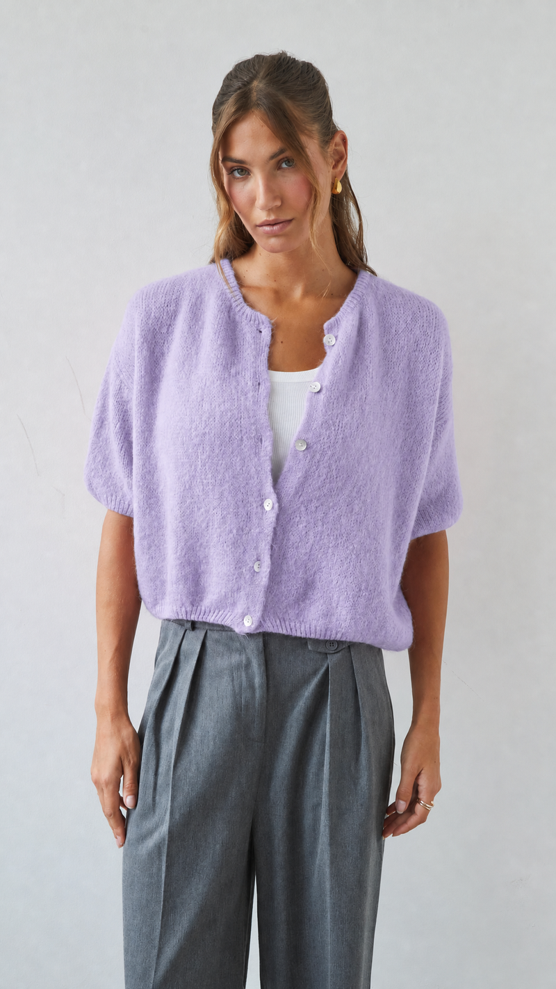 Emme Cardigan - Lilac