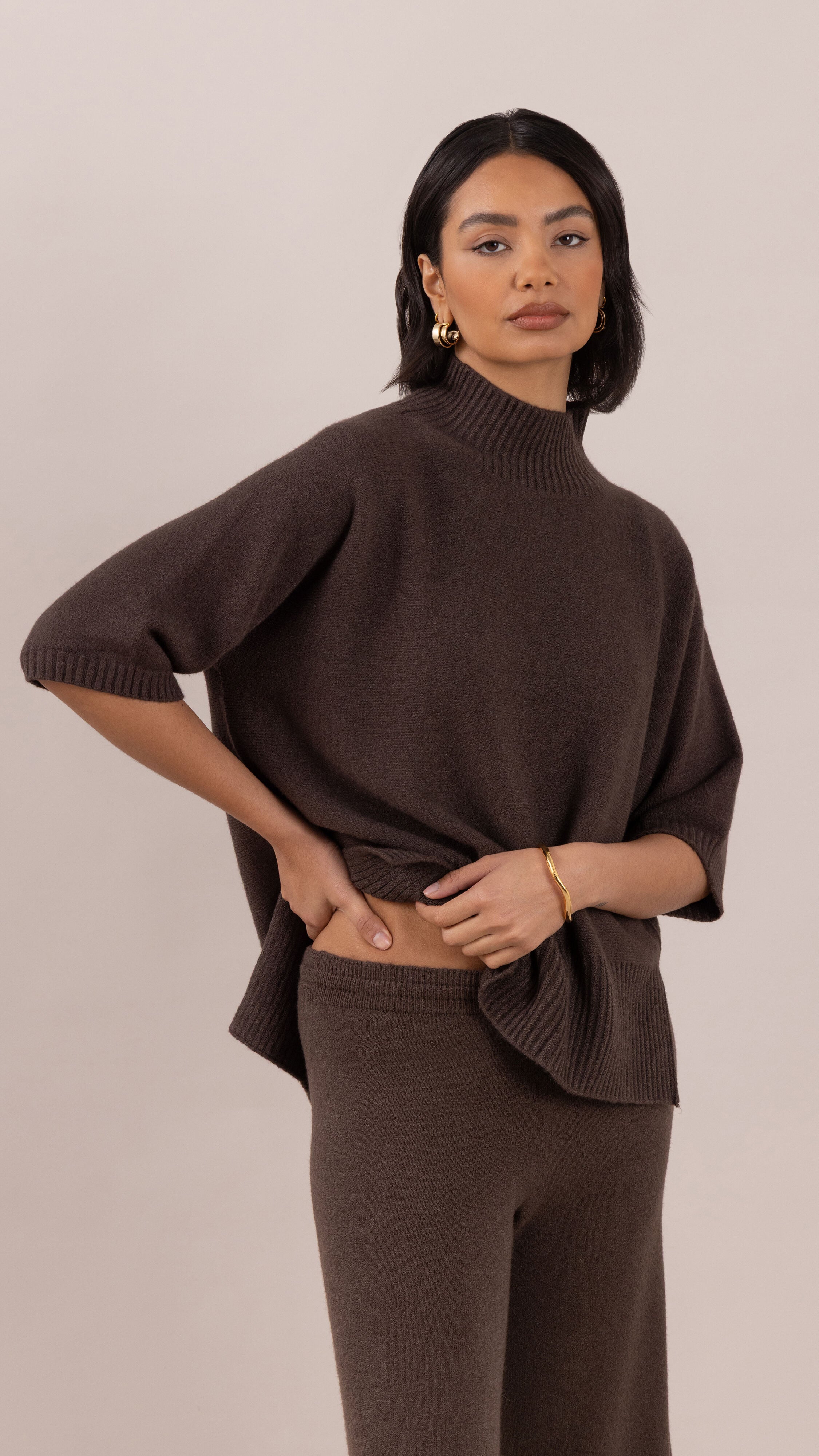 Annie Sweater - Dark Espresso