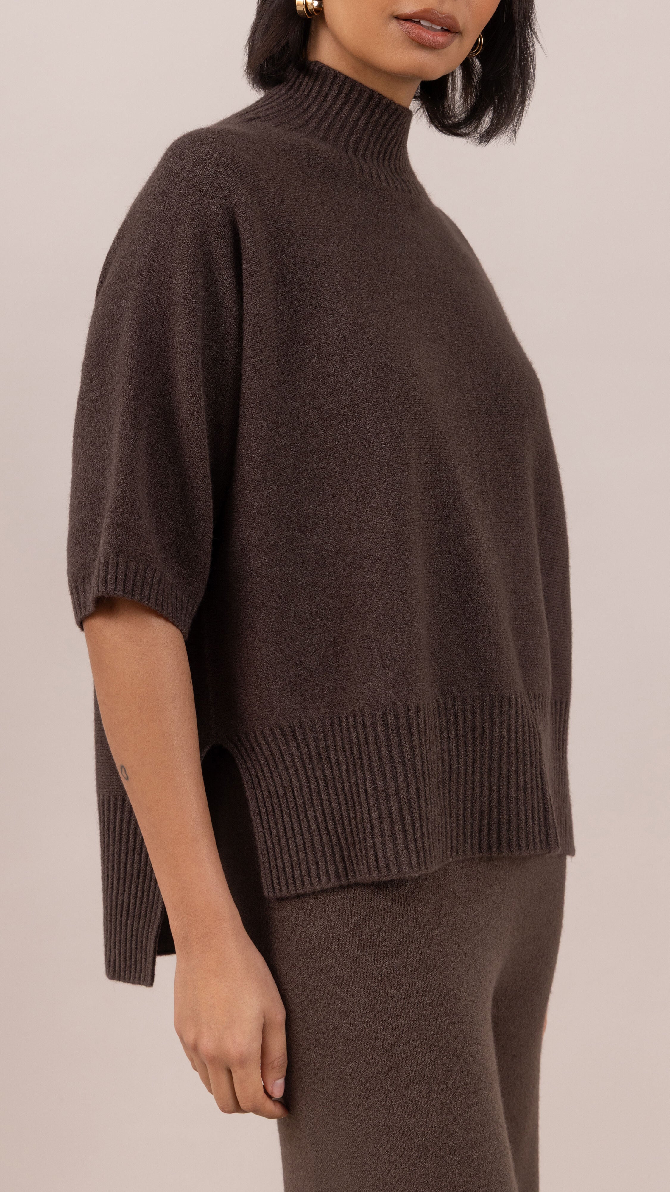 Annie Sweater - Dark Espresso