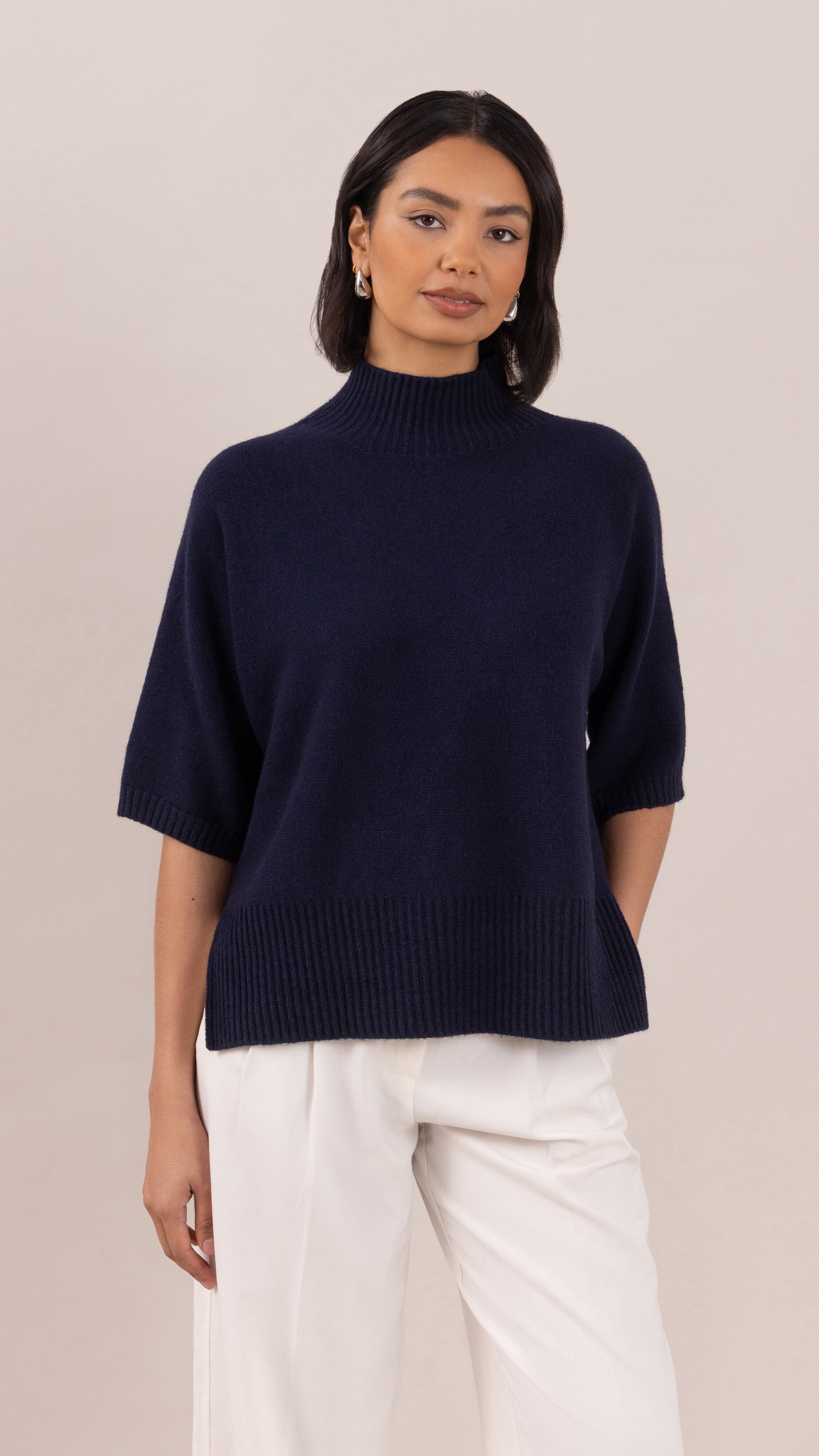 Annie Sweater - Deep Blue