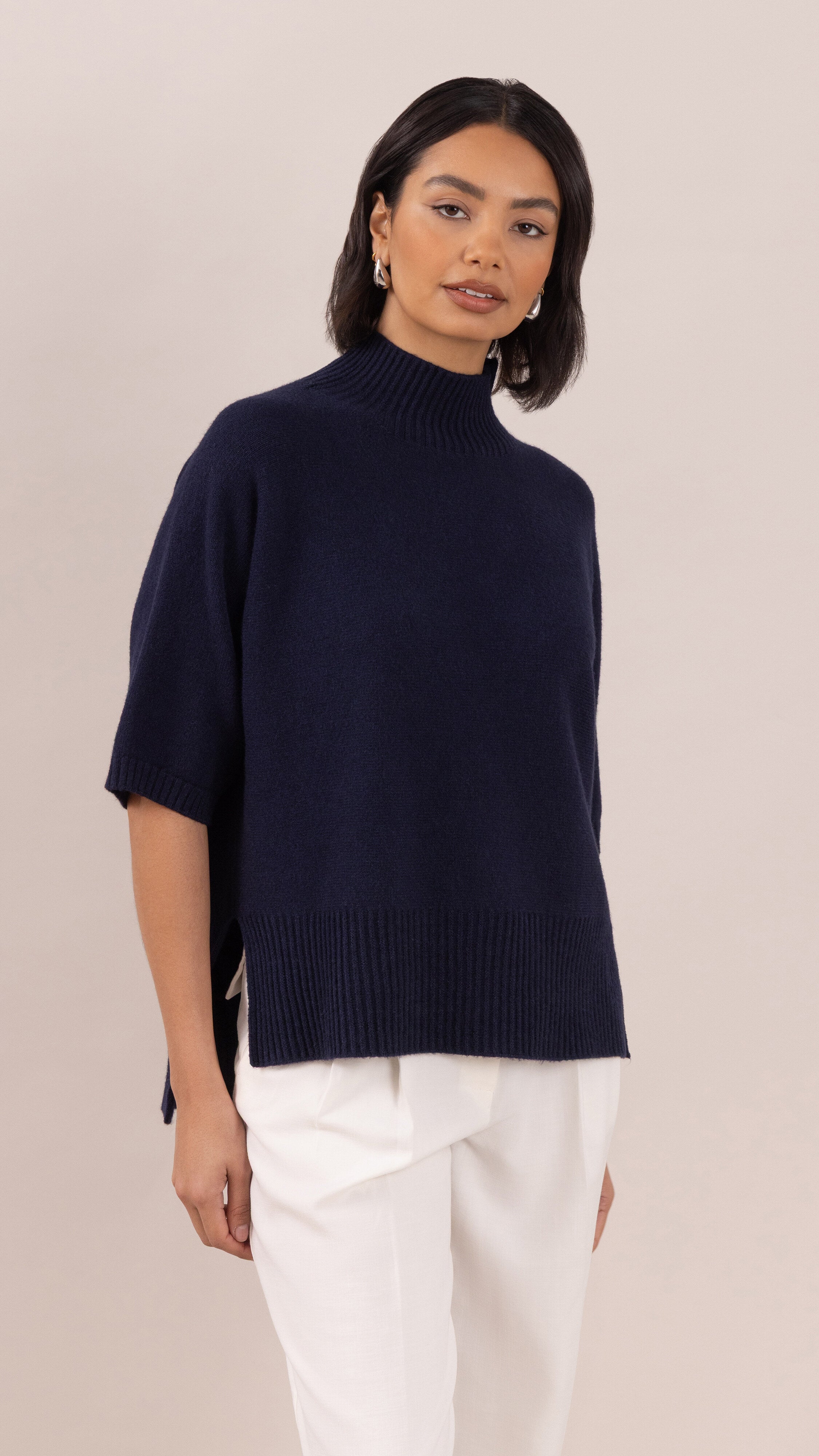 Annie Sweater - Deep Blue
