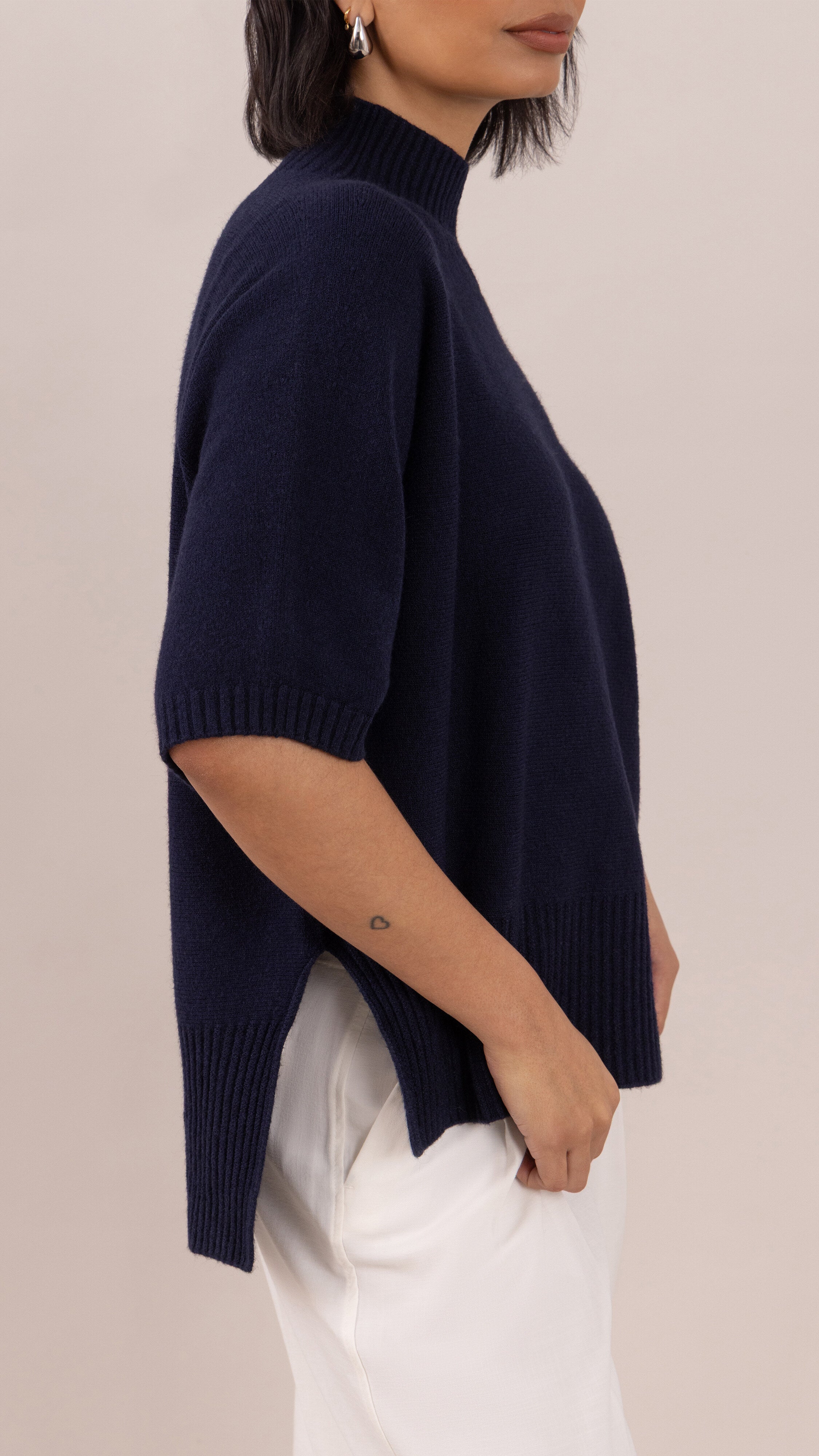 Annie Sweater - Deep Blue
