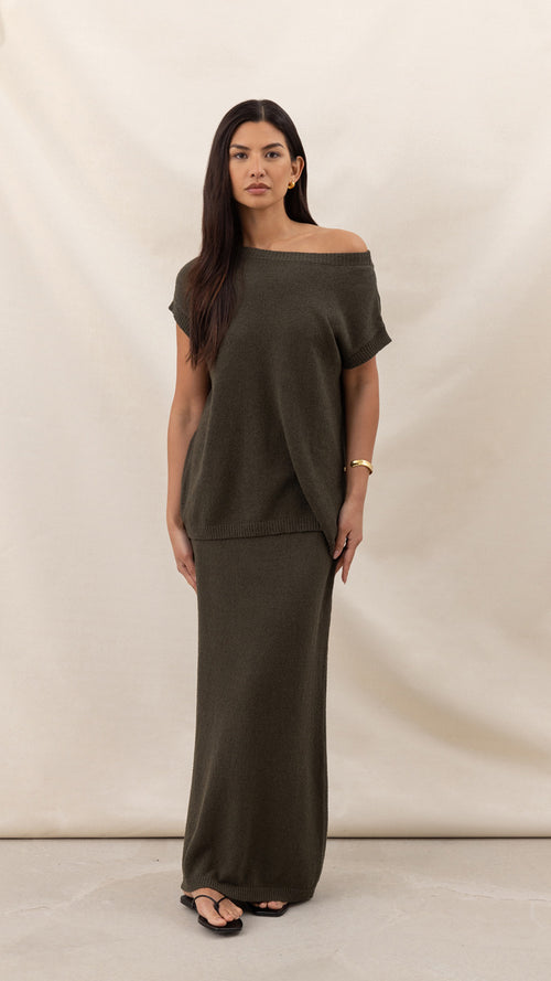 MAIA TOP - KHAKI