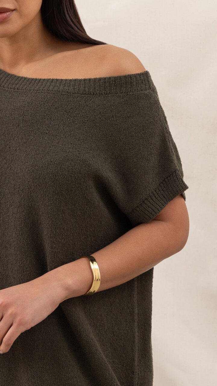 MAIA TOP - KHAKI