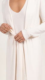 SOFIA KNIT DRESS - IVORY