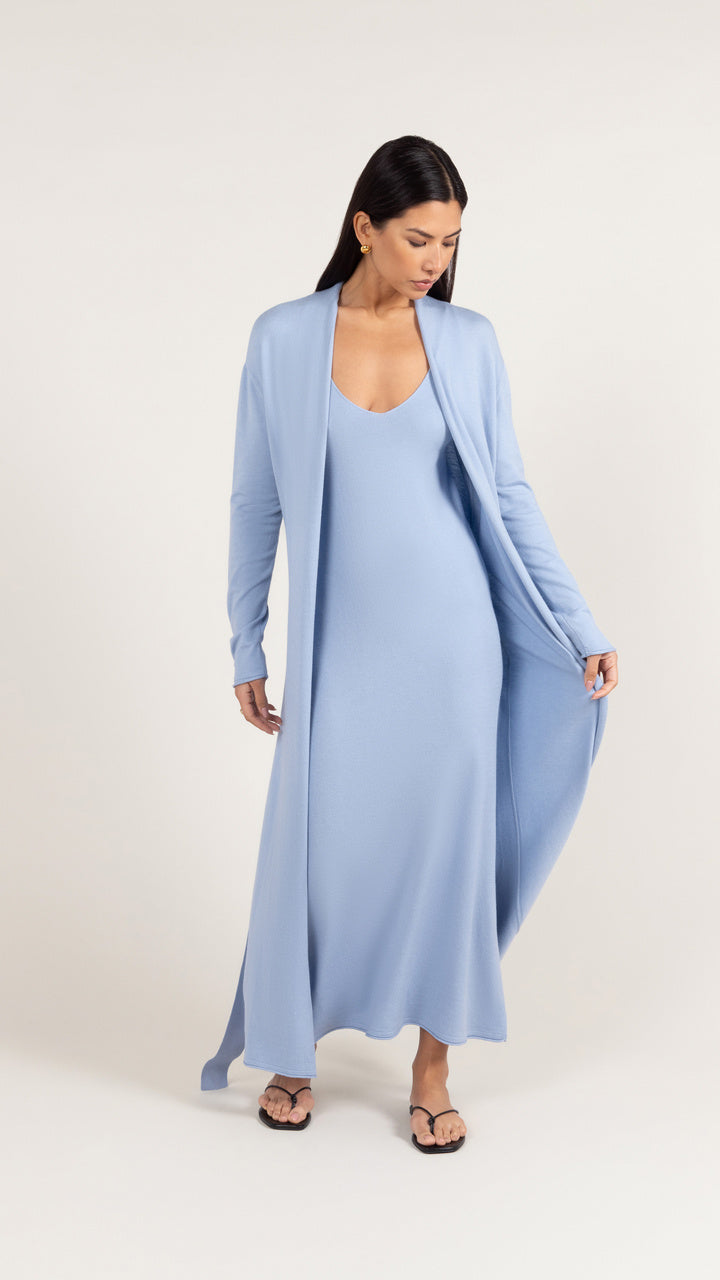 SOFIA CARDIGAN - SKY BLUE