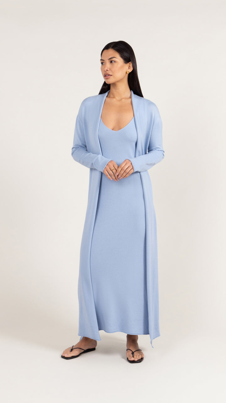 SOFIA CARDIGAN - SKY BLUE