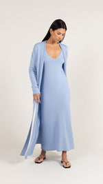SOFIA CARDIGAN - SKY BLUE