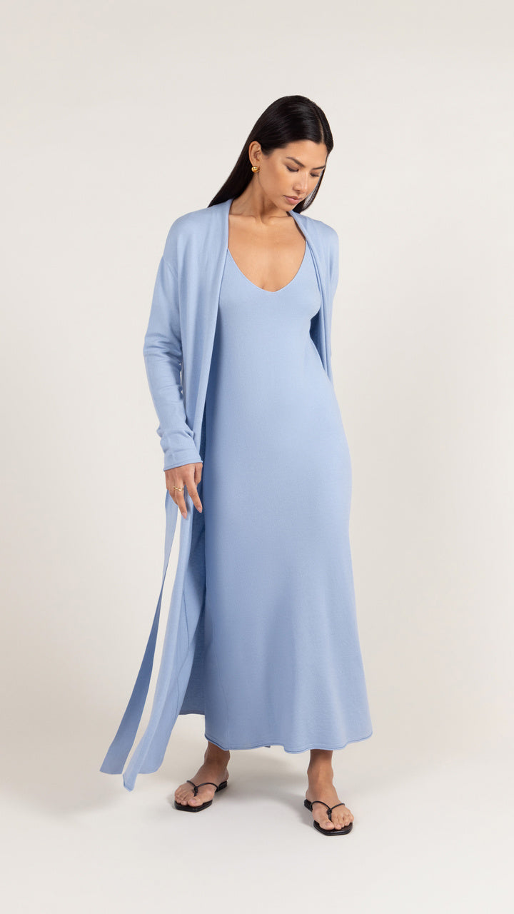 SOFIA CARDIGAN - SKY BLUE