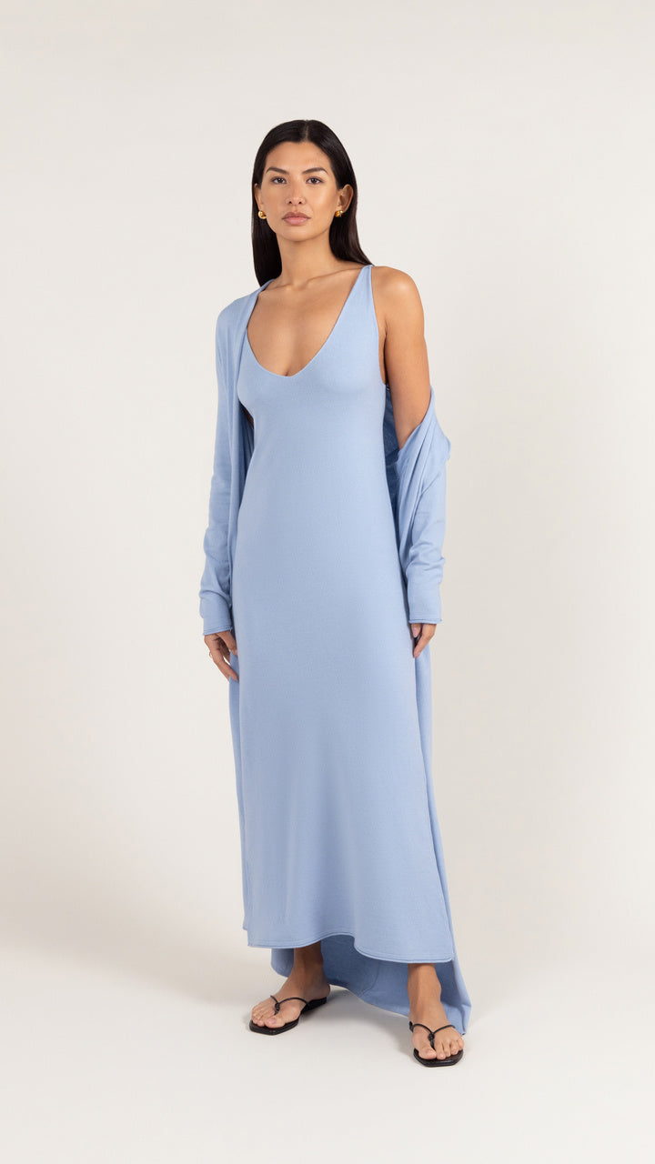 SOFIA CARDIGAN - SKY BLUE