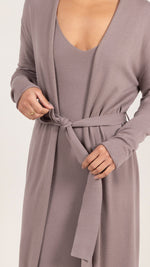 SOFIA CARDIGAN - MINK