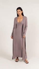 SOFIA CARDIGAN - MINK
