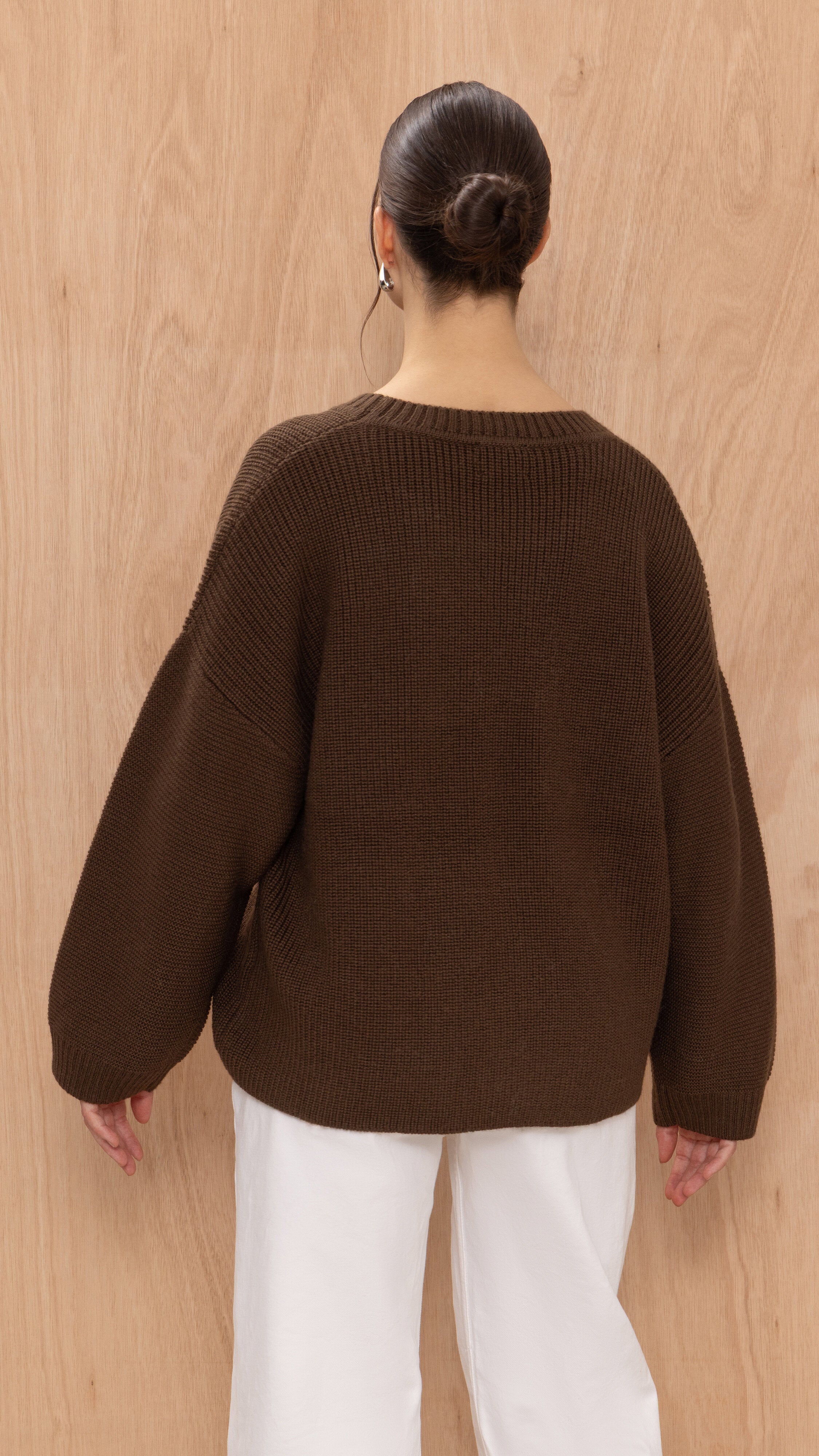 Tansy Sweater  - Chocolate