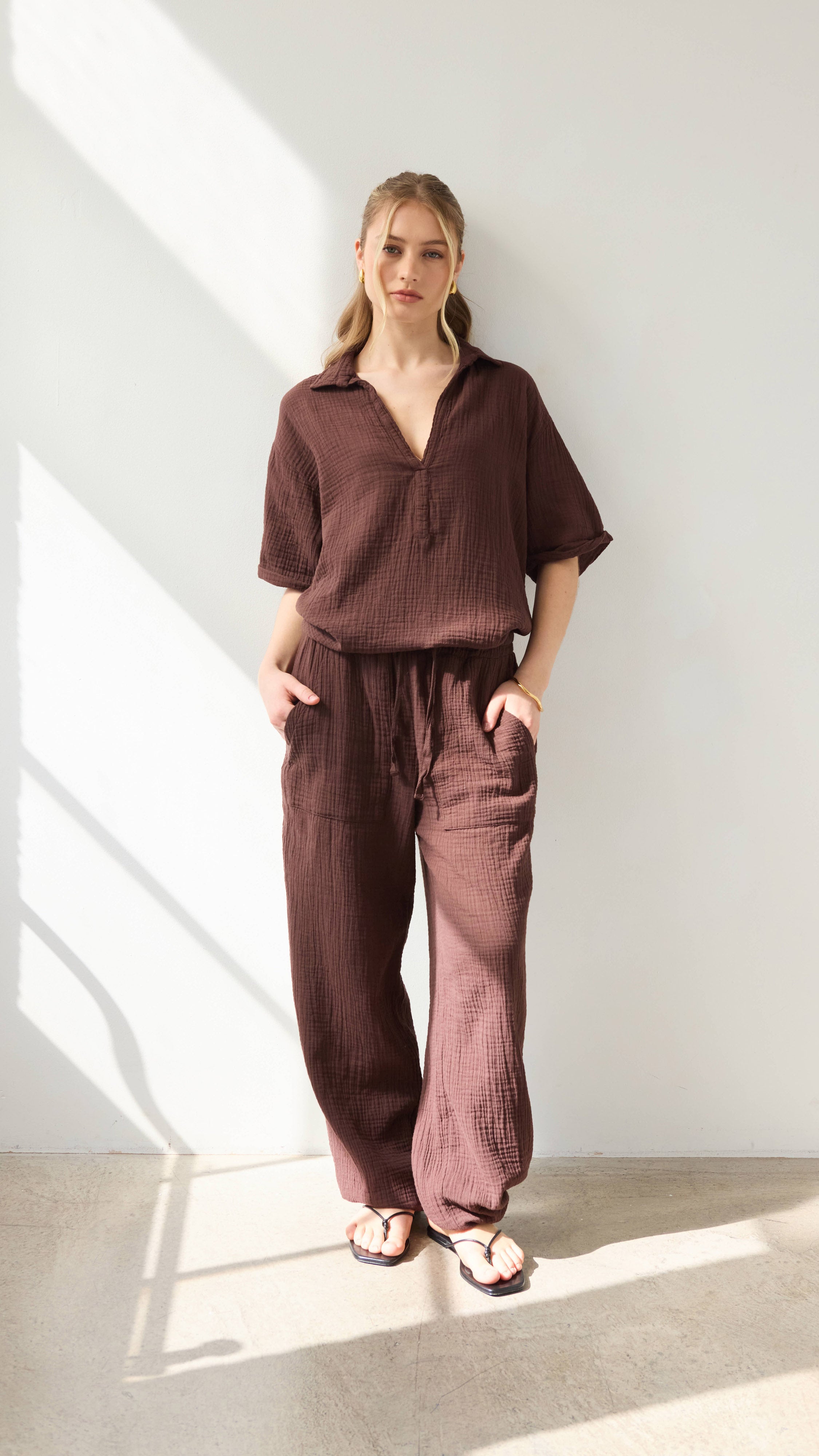 Mariana Shirt - Cacao