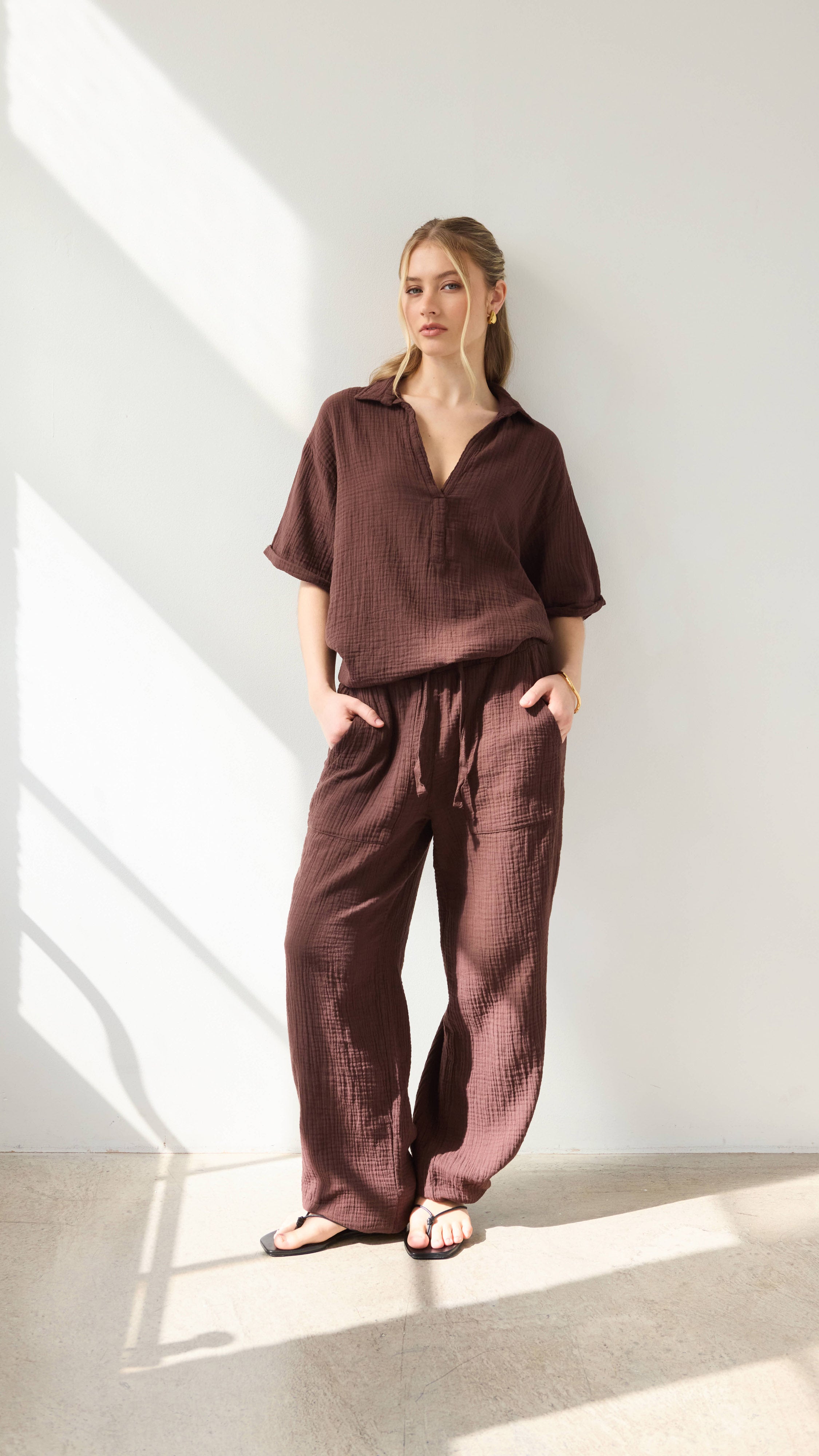 Mariana Shirt - Cacao