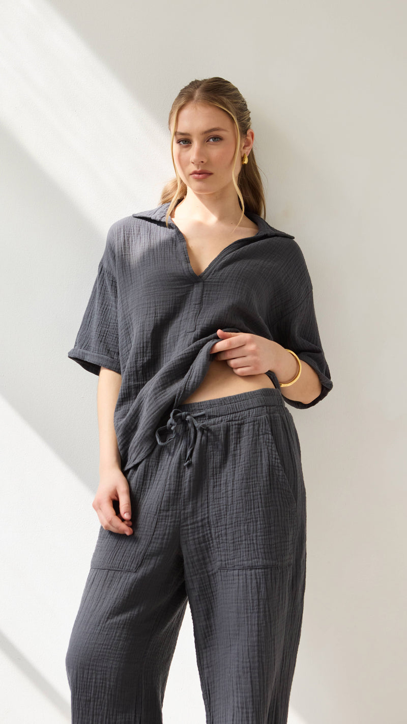 Mariana Shirt - Anthracite