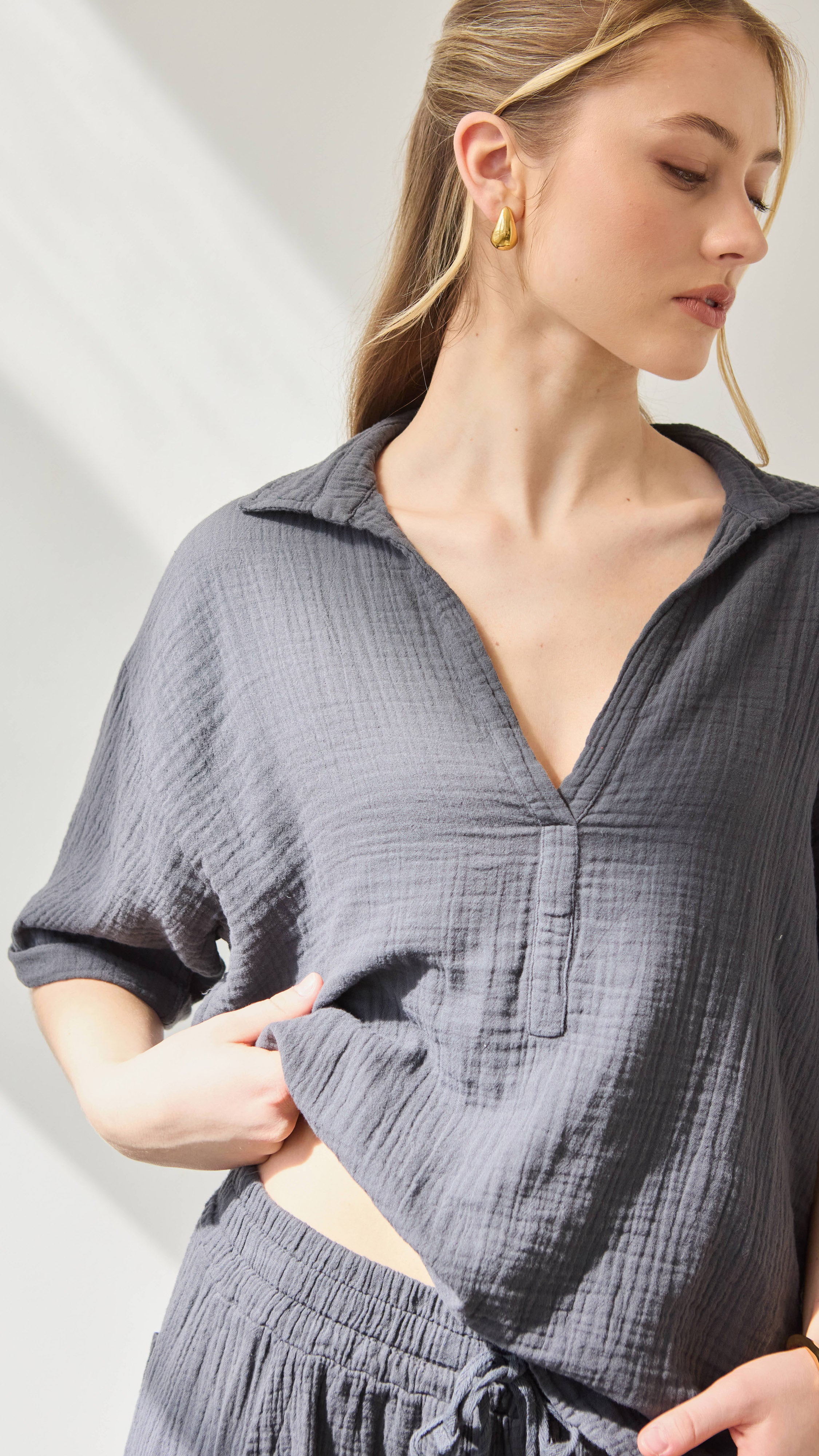 Mariana Shirt - Anthracite
