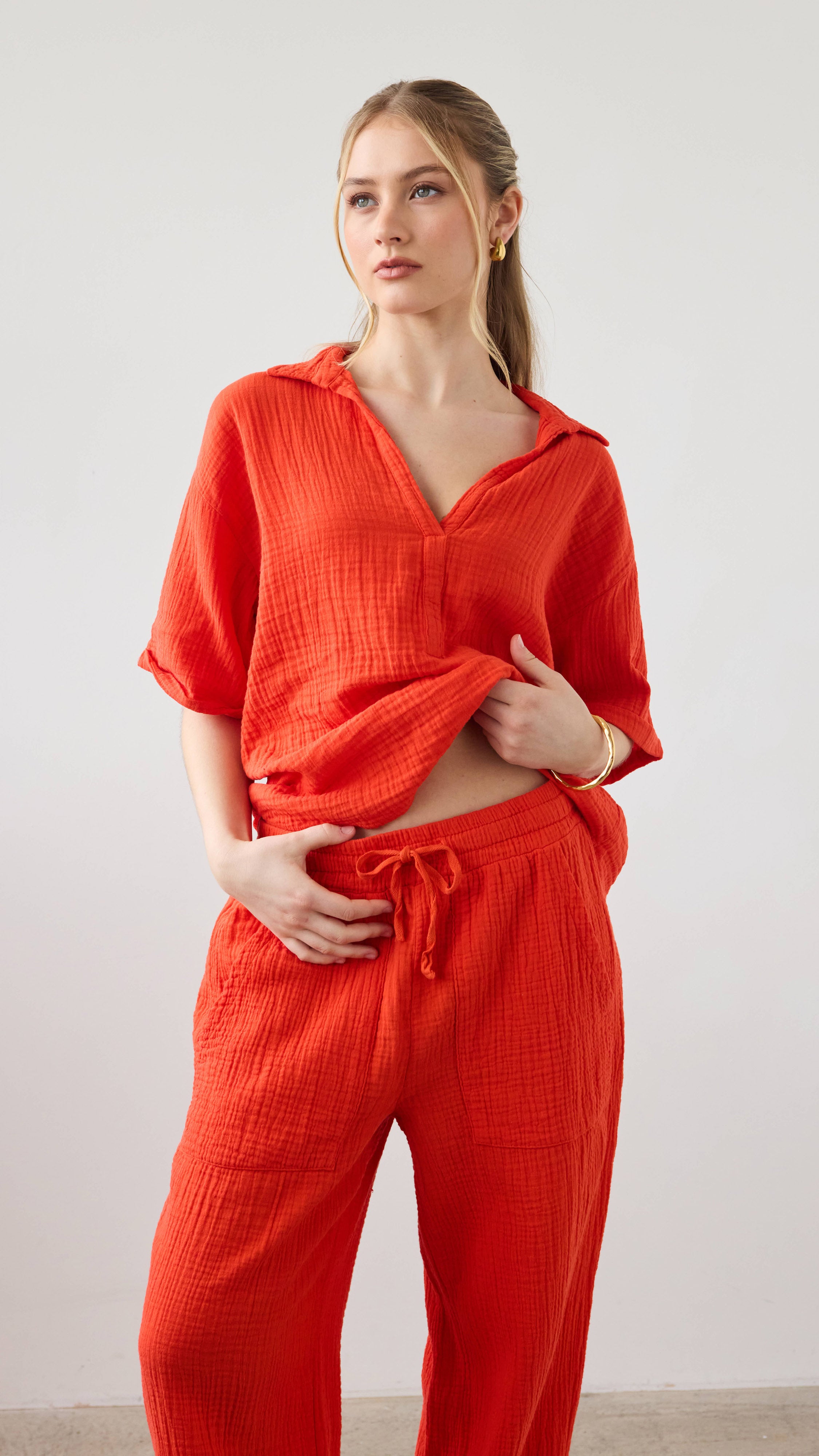 Mariana Shirt - Amber