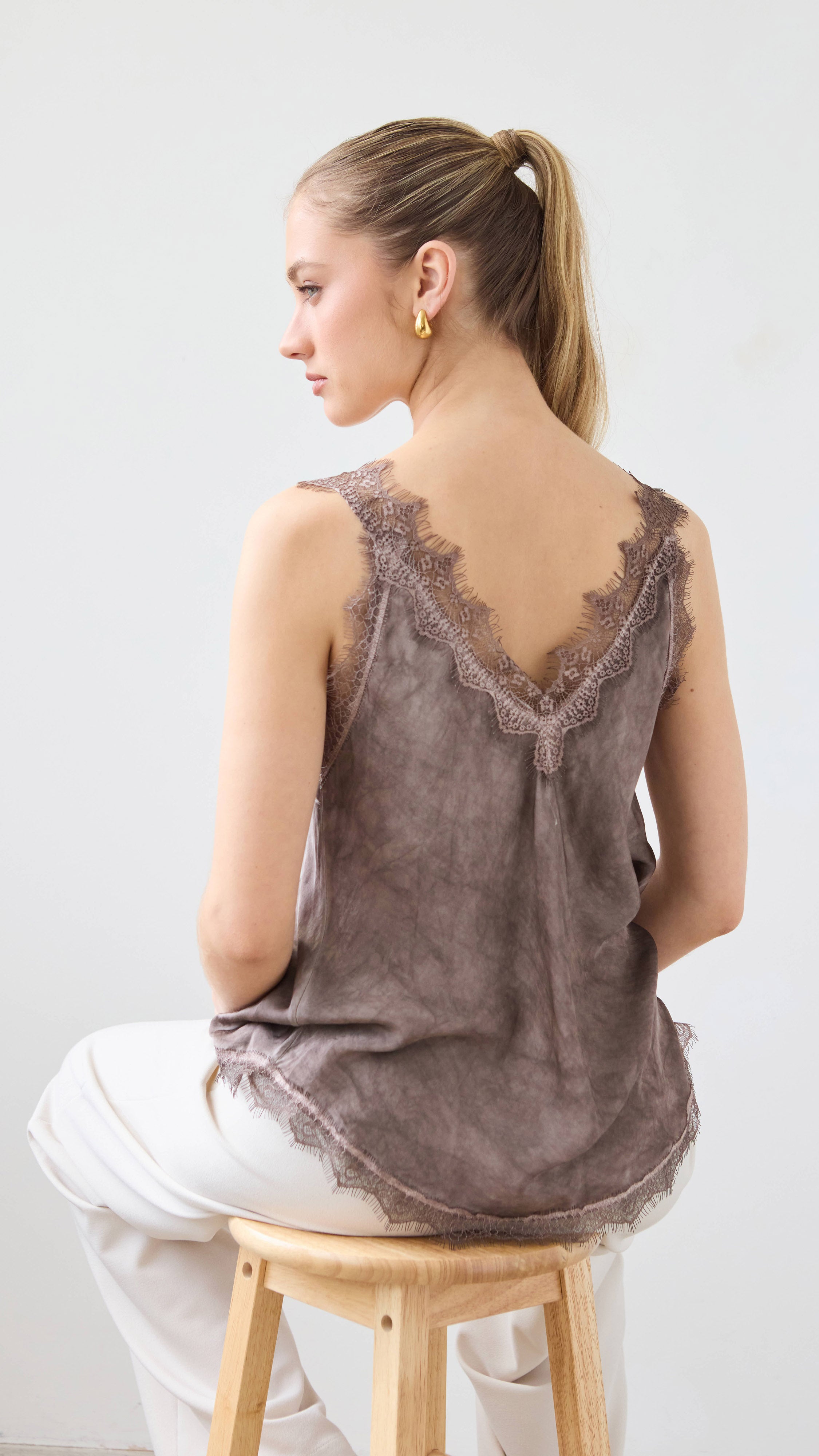 Solange Camisole - Espresso