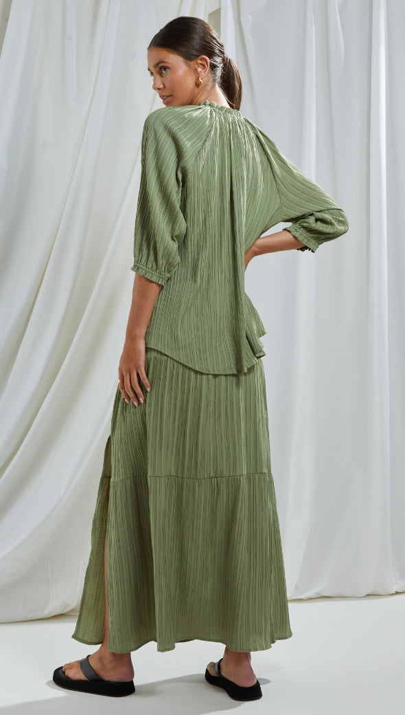 Serena Skirt - Khaki