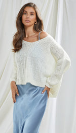 CHRISTINE SWEATER - IVORY