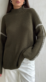 KAYA JUMPER - KHAKI