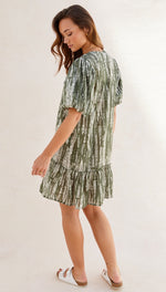 TIA DRESS - FOREST AND CLOUD