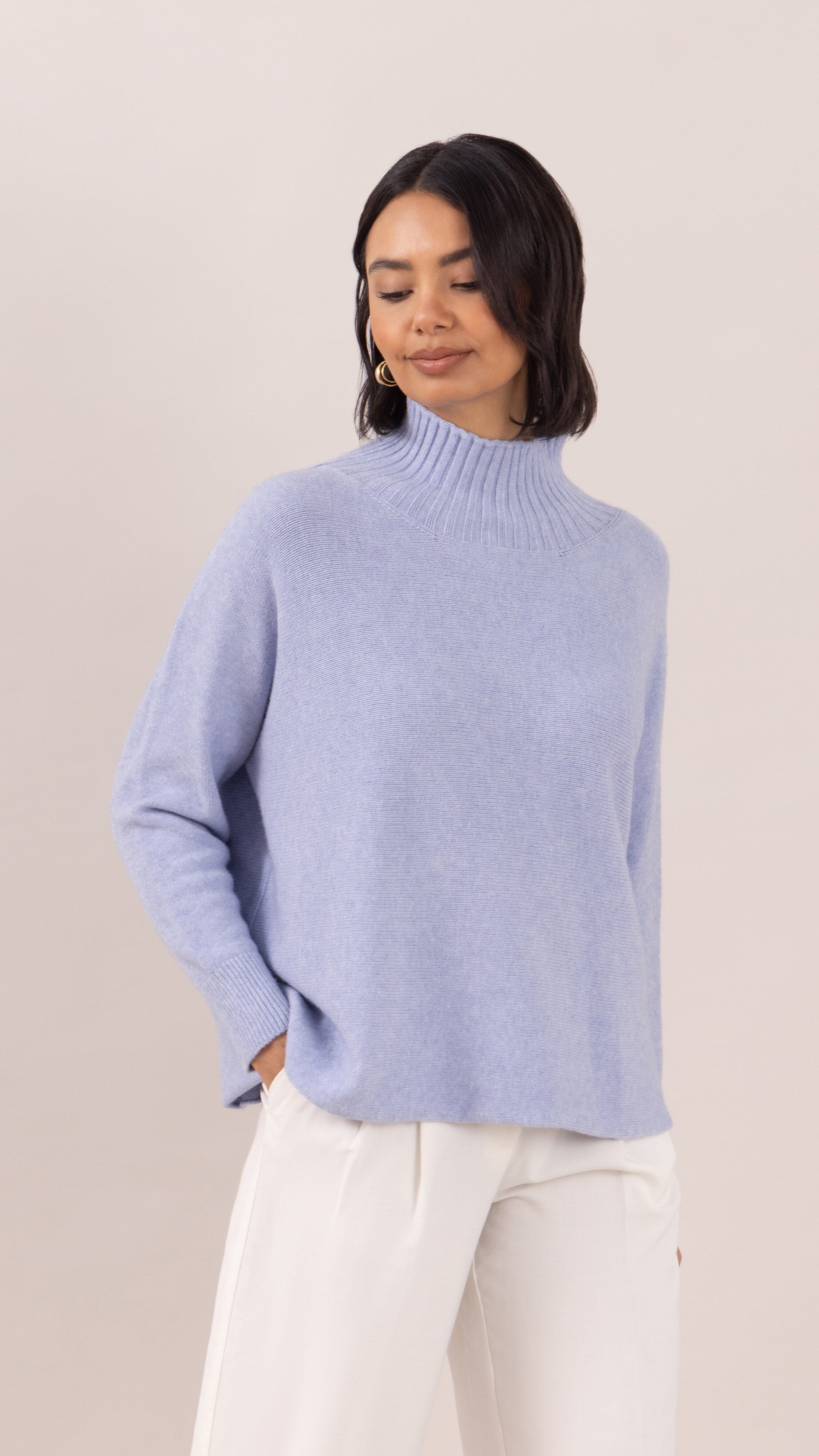 Alma Sweater - Sky Blue