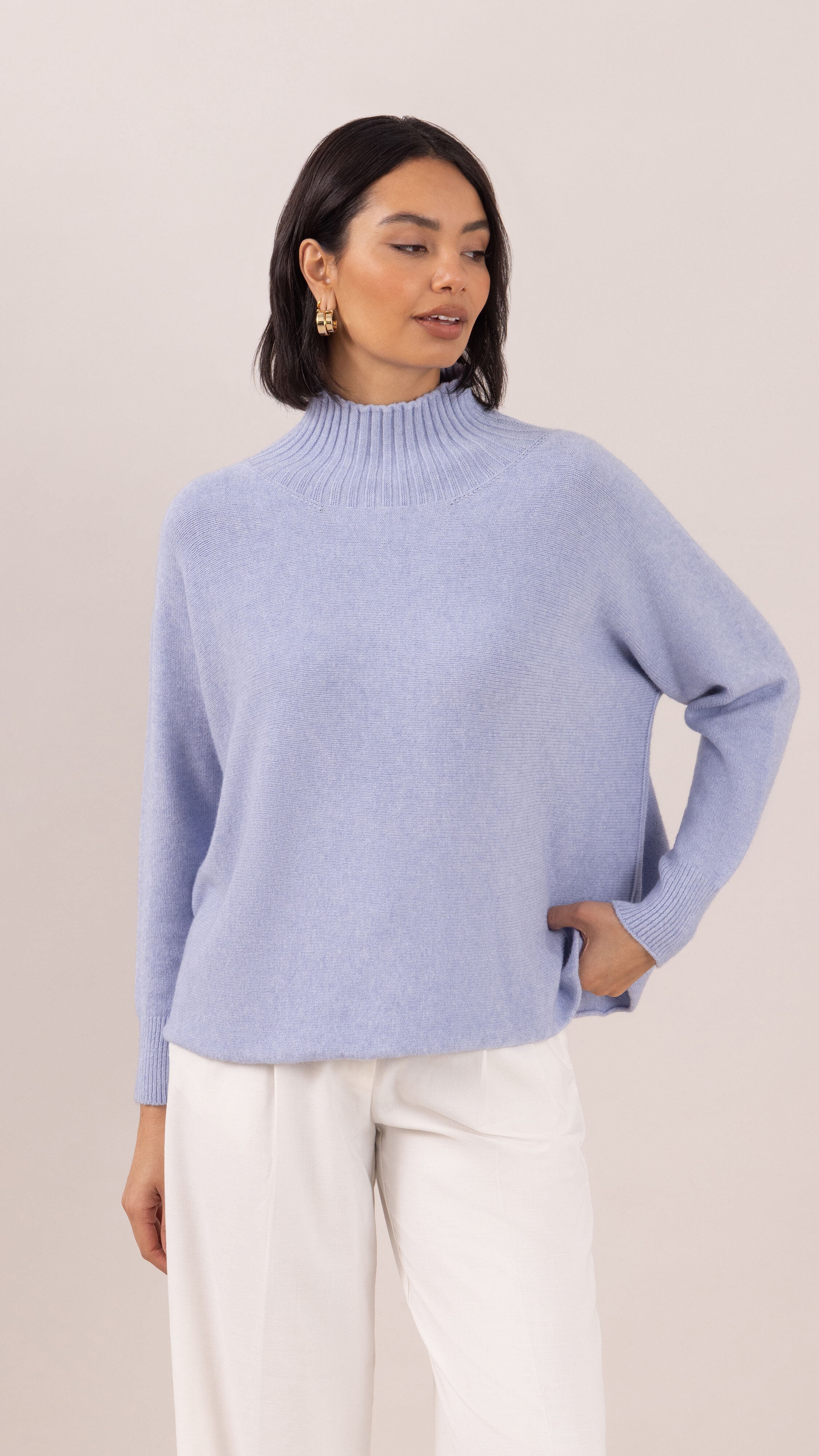 Alma Sweater - Sky Blue