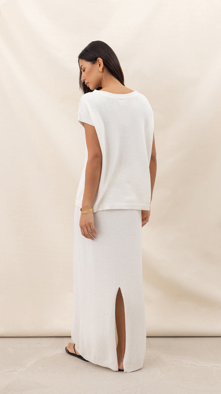 MAIA SKIRT - MOONBEAM