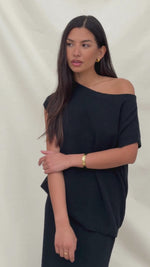 MAIA TOP - MIDNIGHT