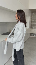 HARPER CARDIGAN - GREY