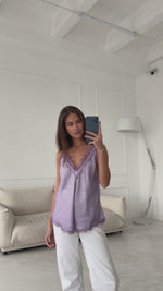 SOLANGE CAMISOLE - SOFT LAVENDER