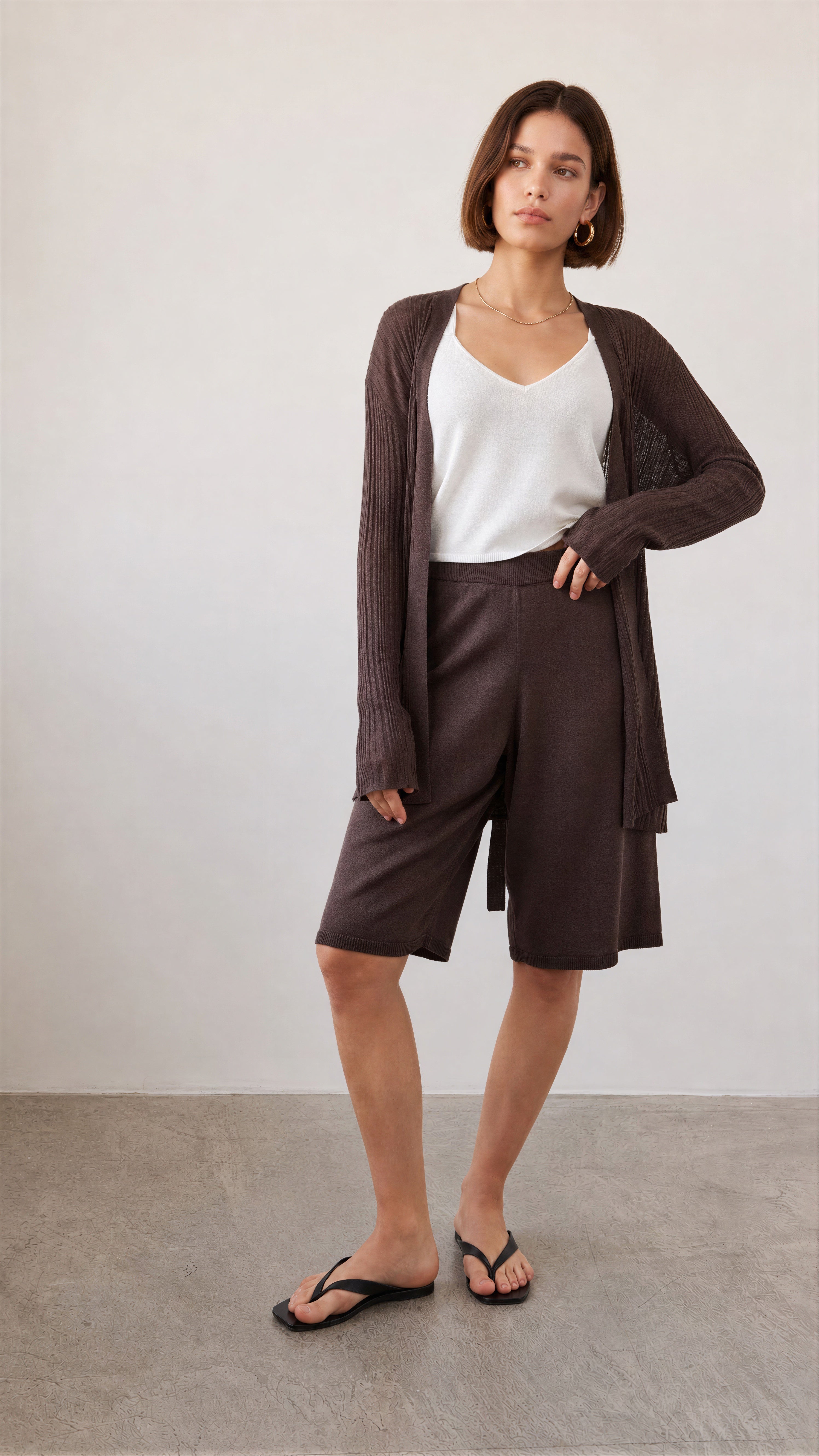 Olivia Cardigan - Mink