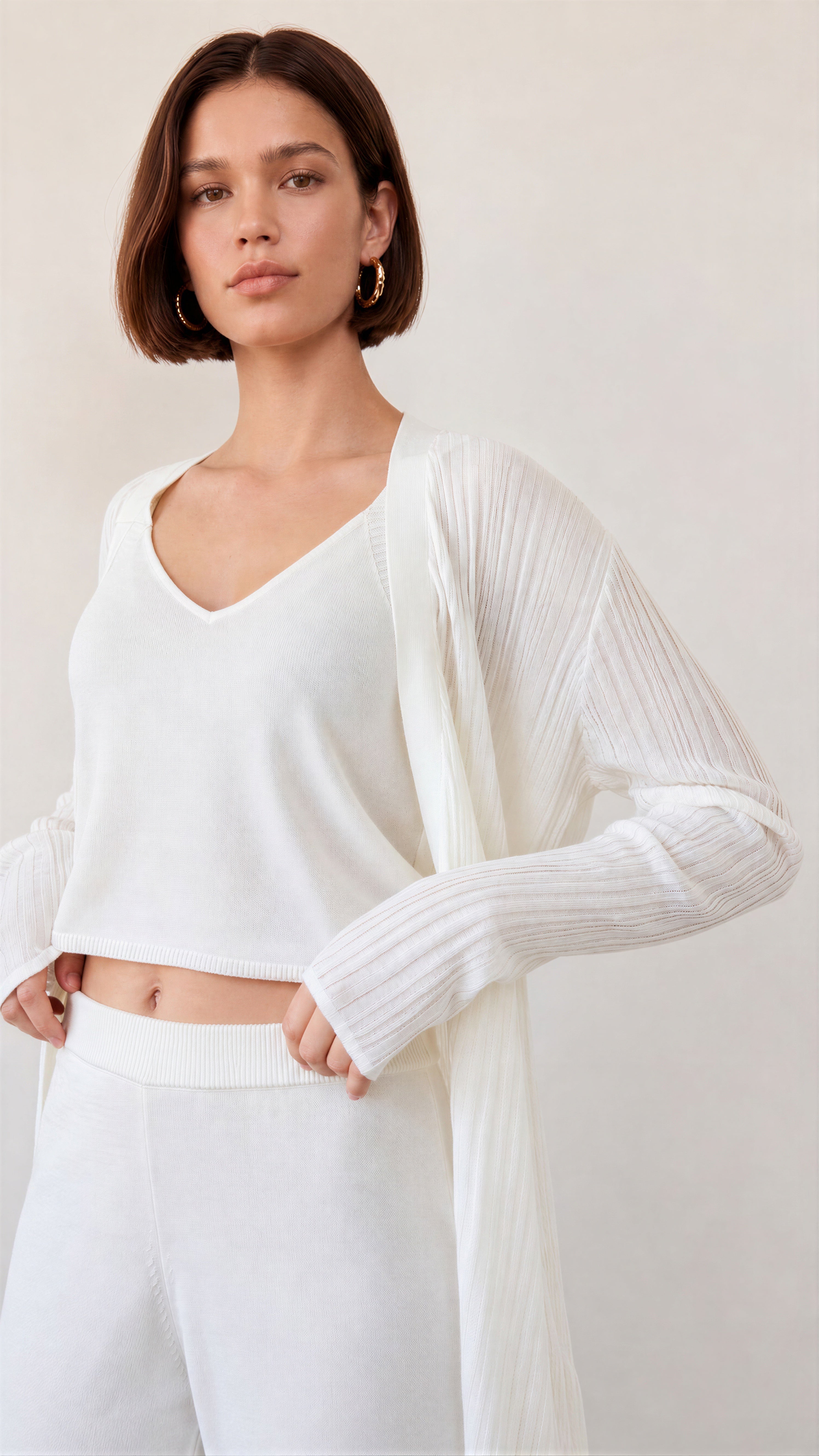Olivia Cardigan - Ivory
