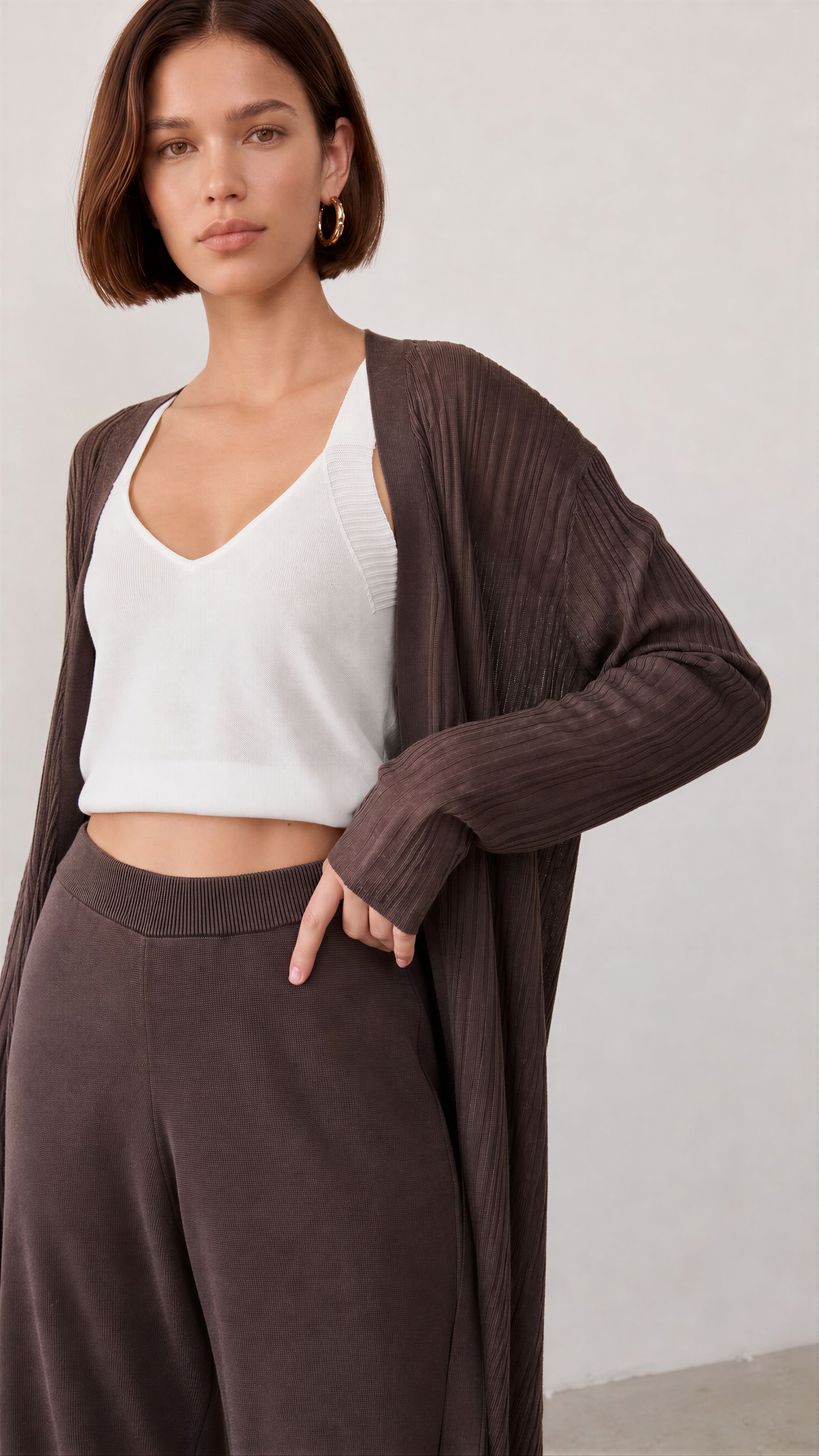 Olivia Cardigan - Mink