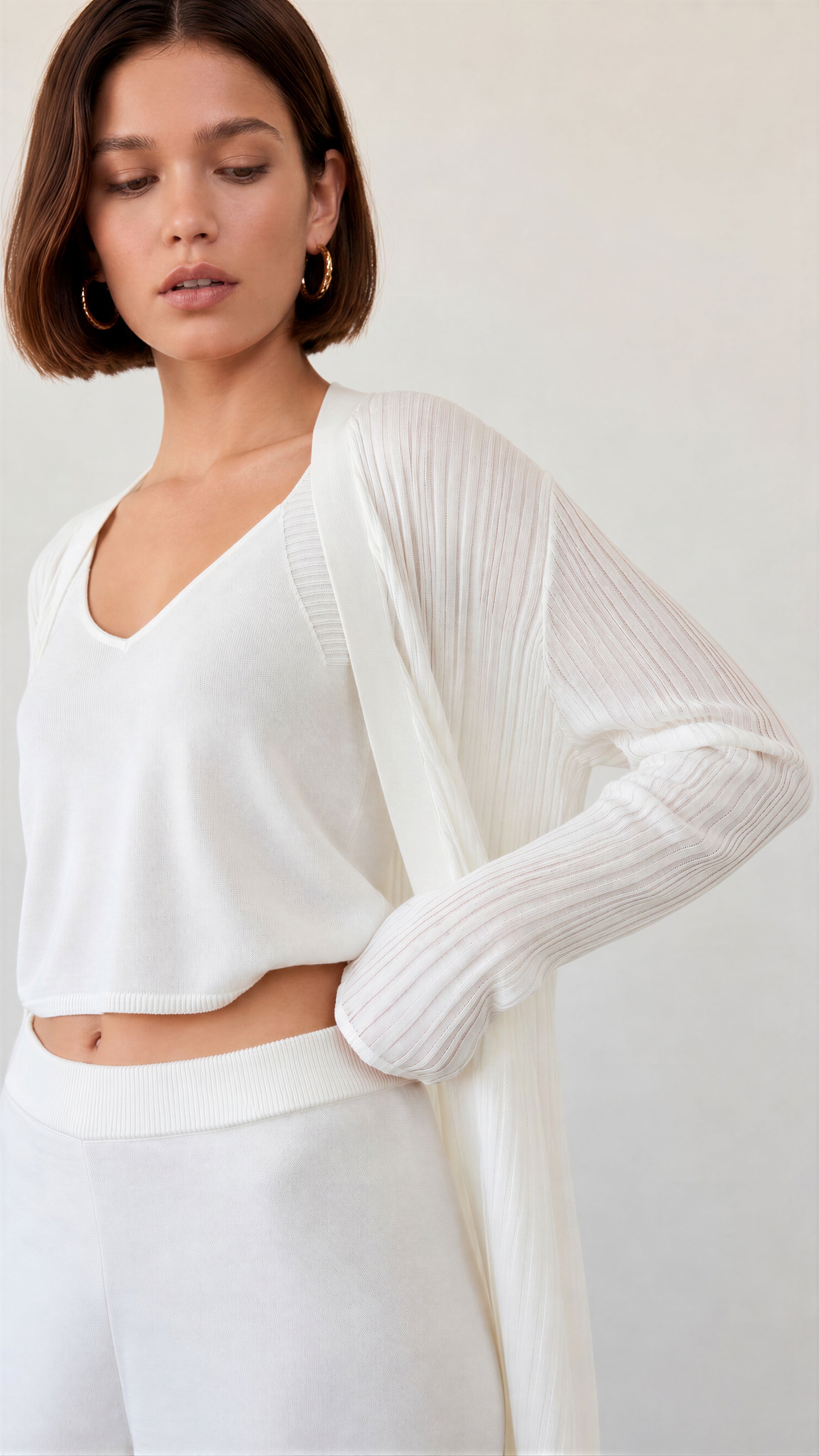 Olivia Cardigan - Ivory