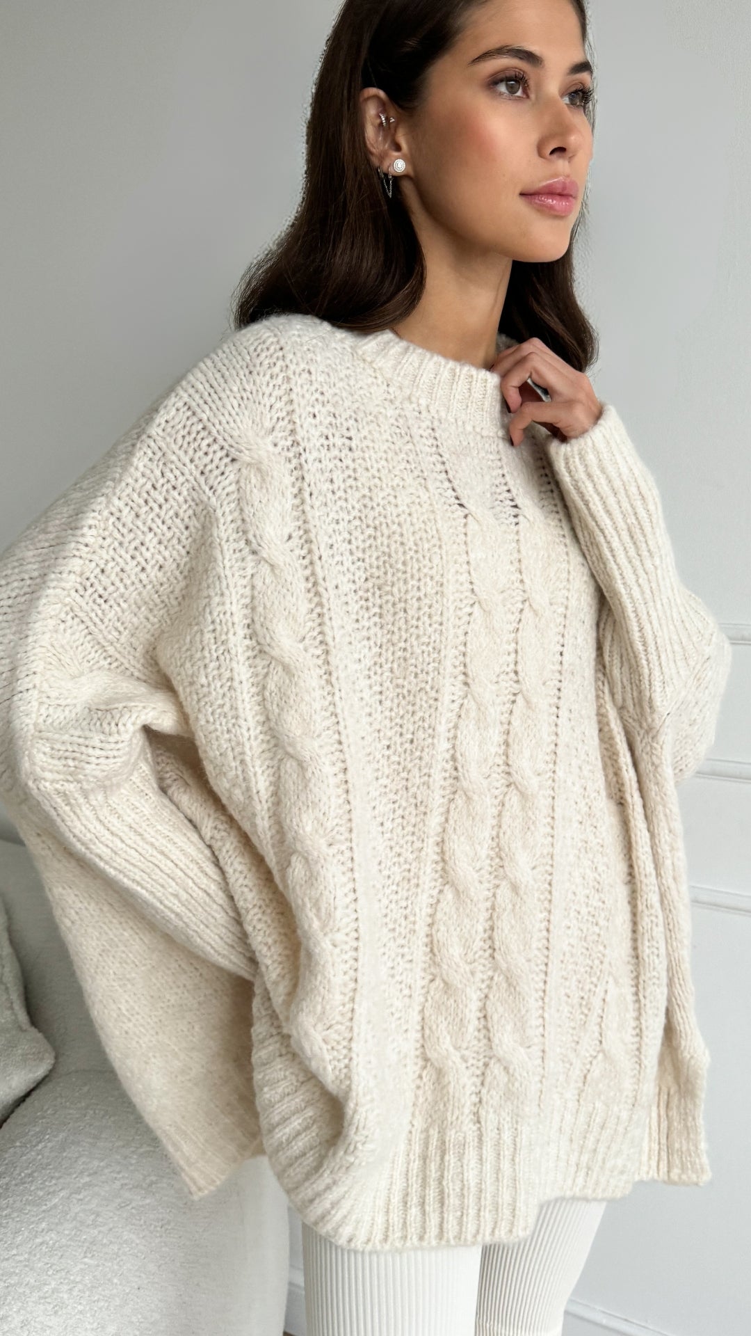 Madison Sweater - Ivory