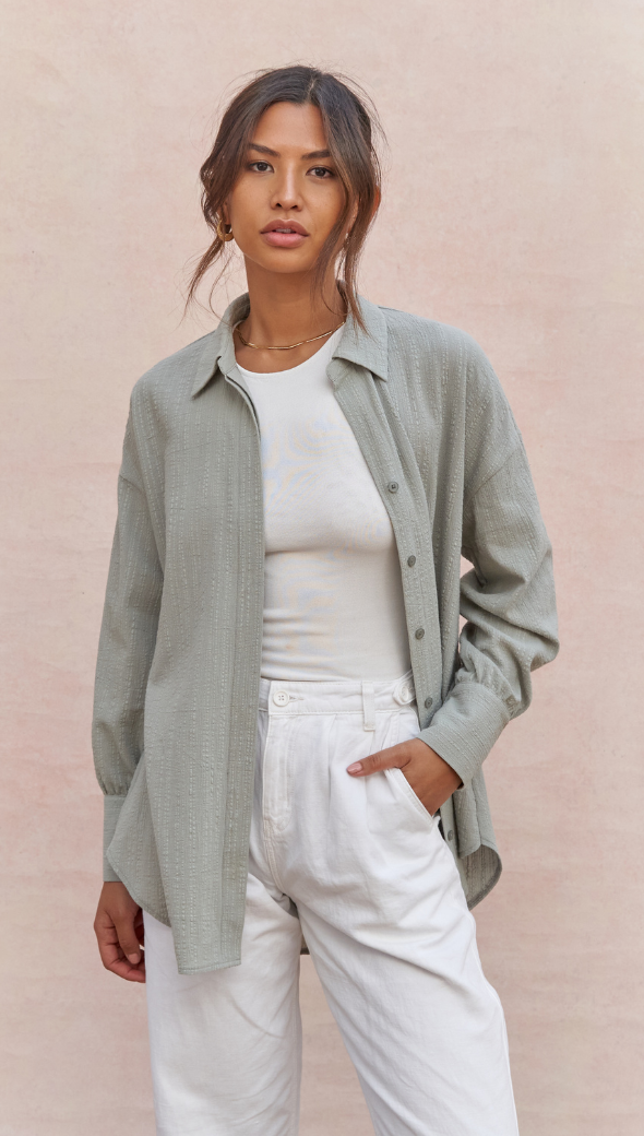 Masha Shirt - Sage