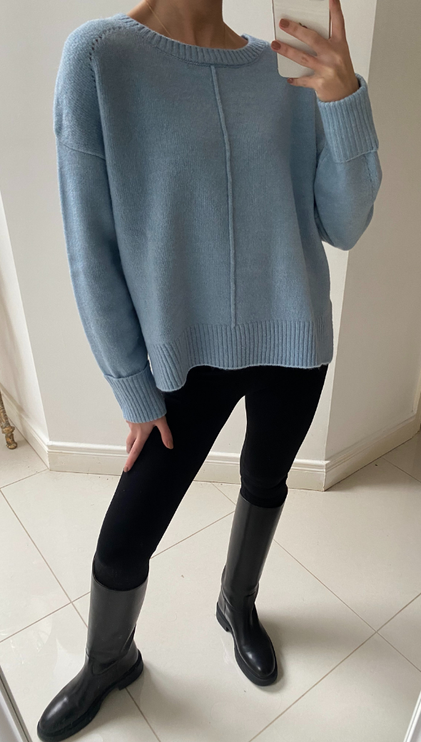 ASHLEY SWEATER - BLUE